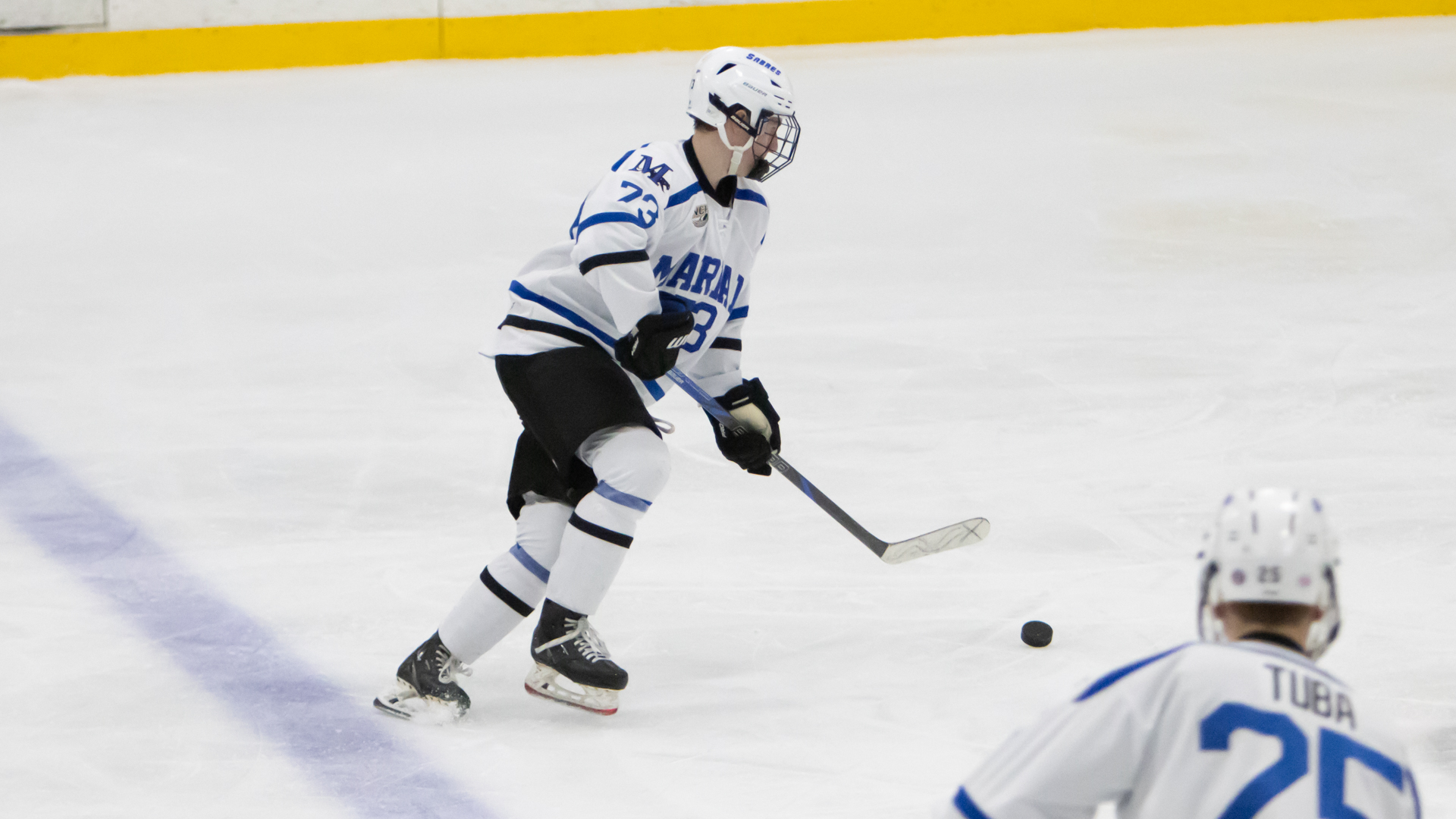 Marian NCAA men's hockey vs. Trine (Feb. 8, 2025)