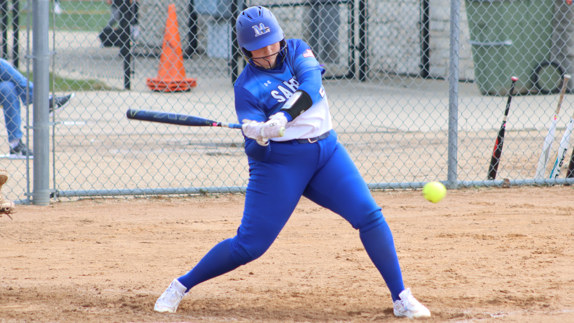 Marian softball vs. Aurora (April 19, 2025)