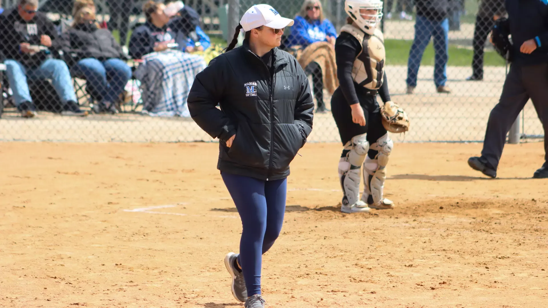 Marian softball vs. Aurora (April 19, 2025)