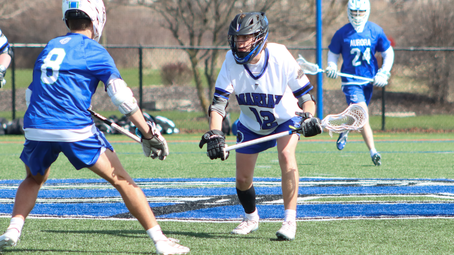 Marian men's lacrosse vs. Aurora (April 19, 2025)