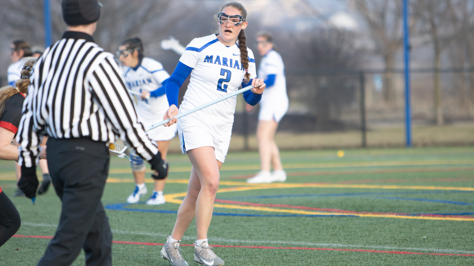 Marian women's lacrosse vs. Edgewood (Apr. 2, 2025)