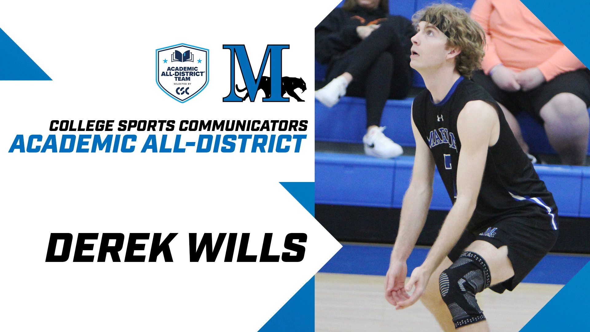 Derek Wills CSC Academic All-District