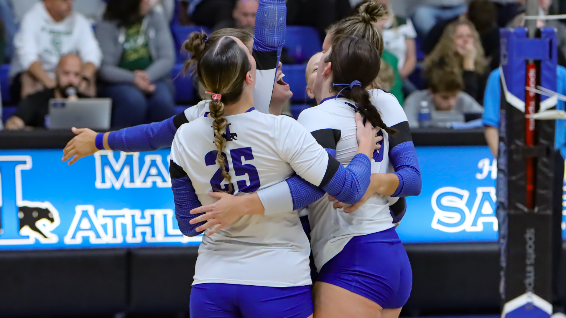Marian women's volleyball vs. St. Norbert (Sept. 23, 2025)