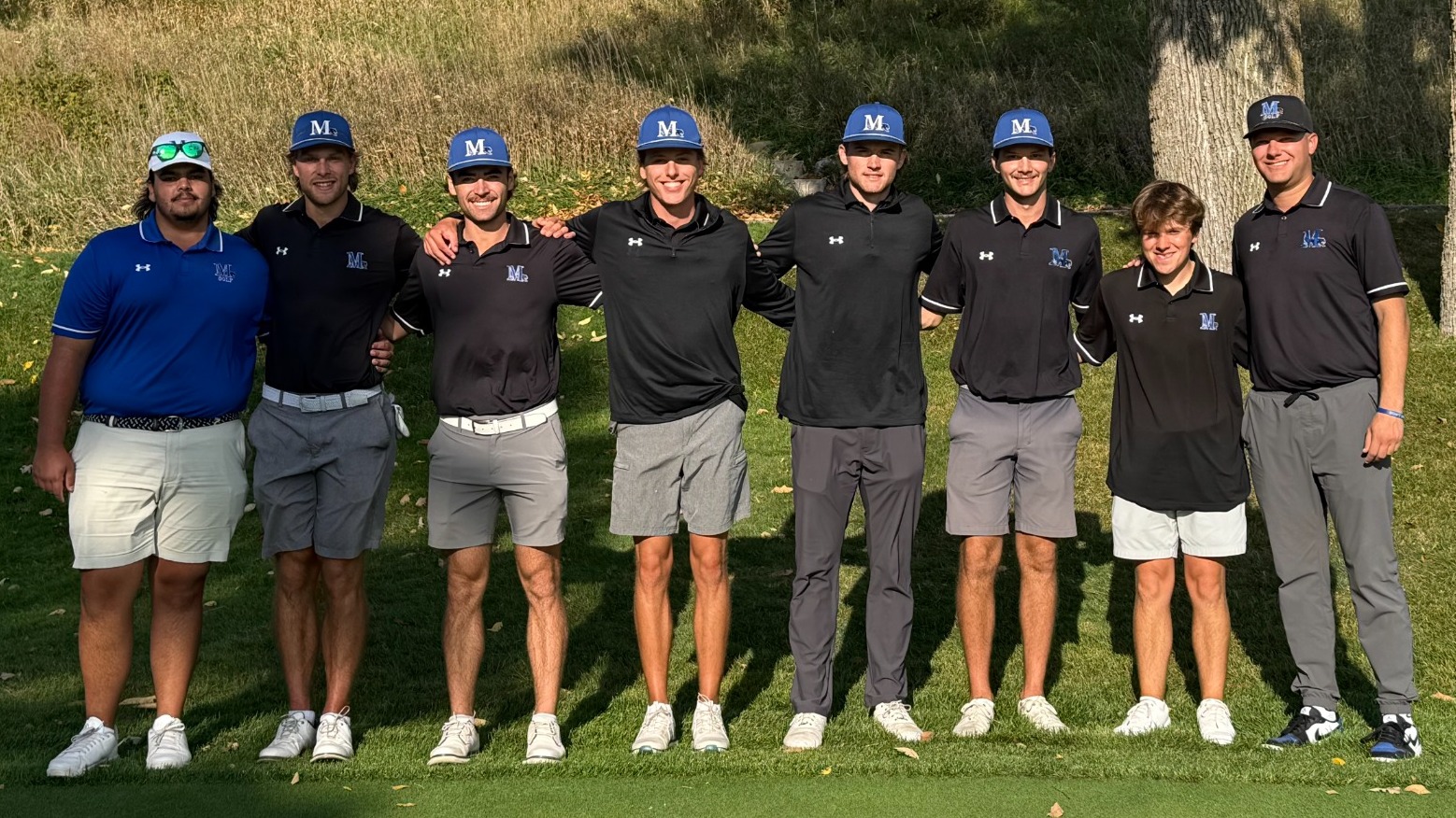 2026-27 Men's Golf NACC Championship team photo