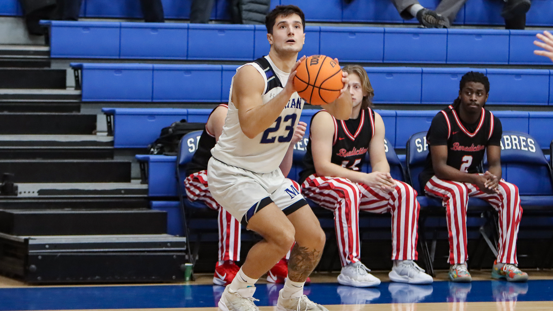 Marian men's basketball vs. Benedictine (Feb. 7, 2026)