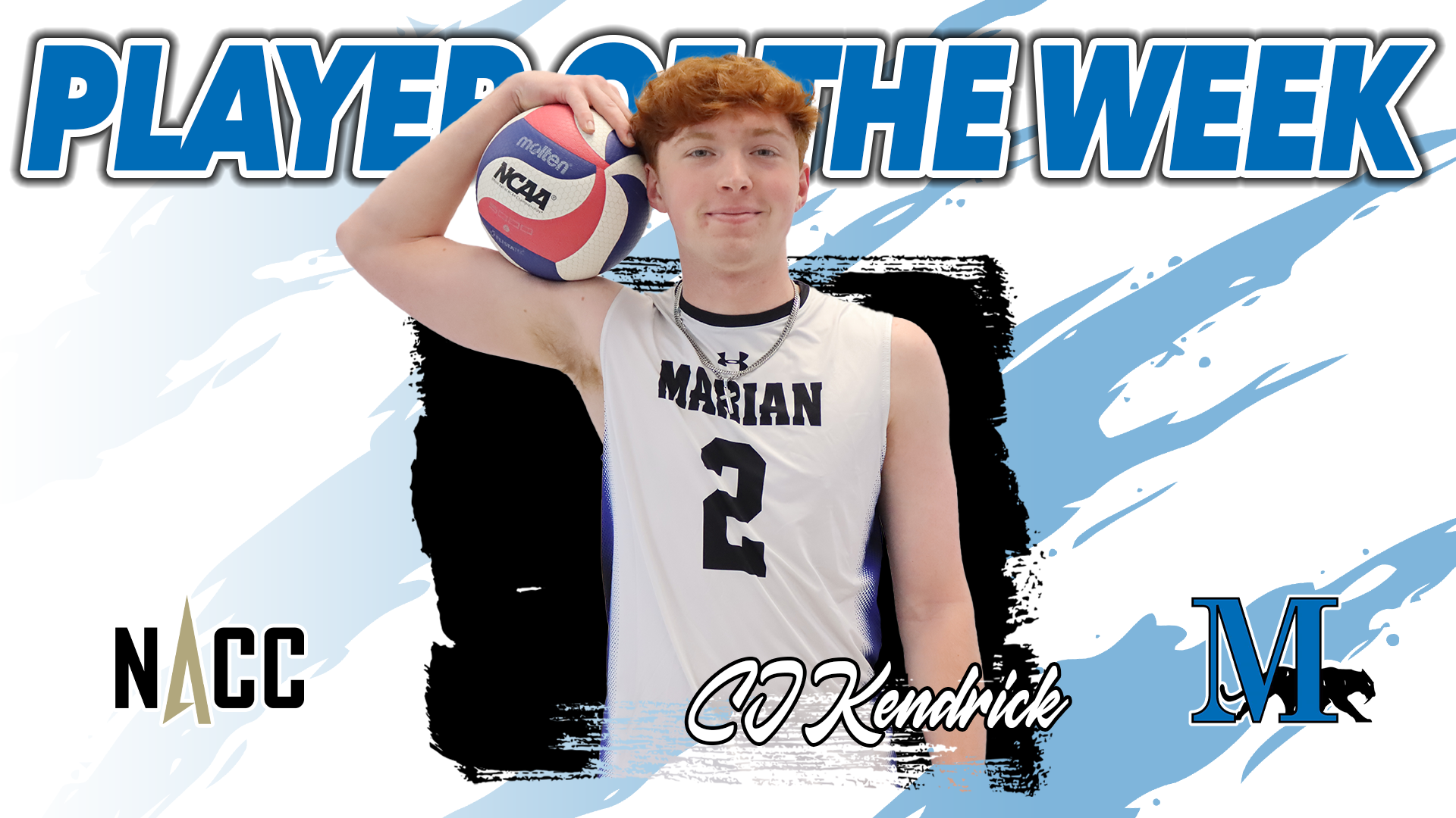 CJ Kendrick Player of the Week graphic