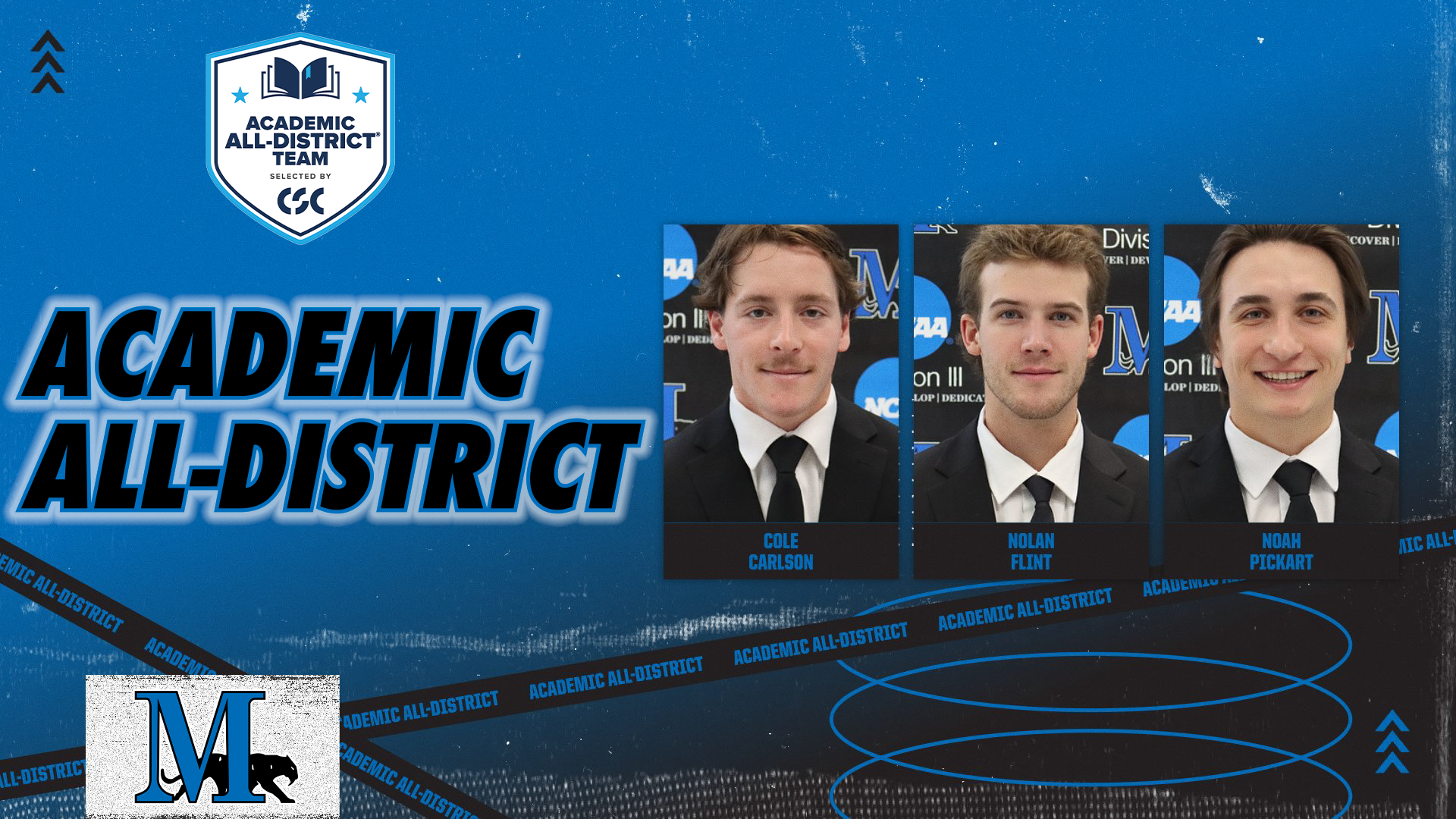 2025-26 CSC Academic All-District - Men's NCAA Hockey