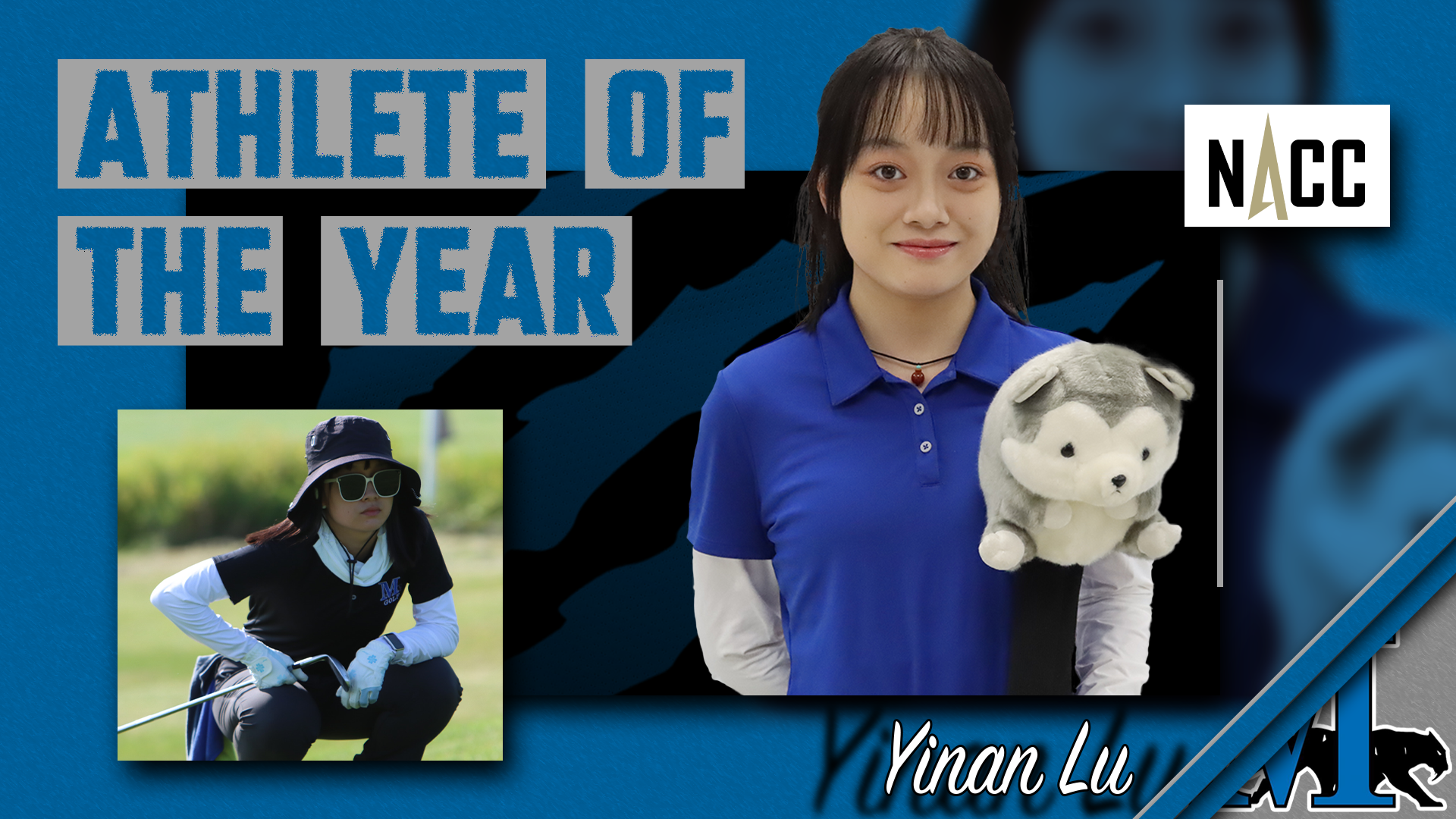 Yinan Lu Athlete of the Year graphic