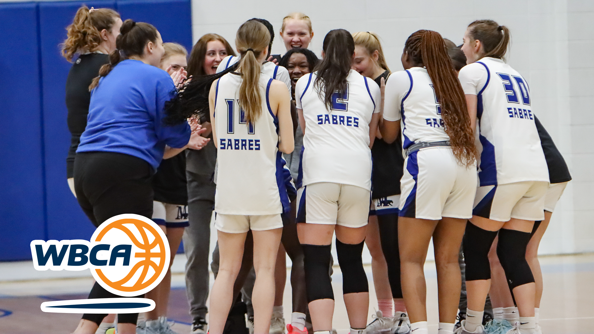 Marian women's basketball WBCA Academic Special Mention graphic