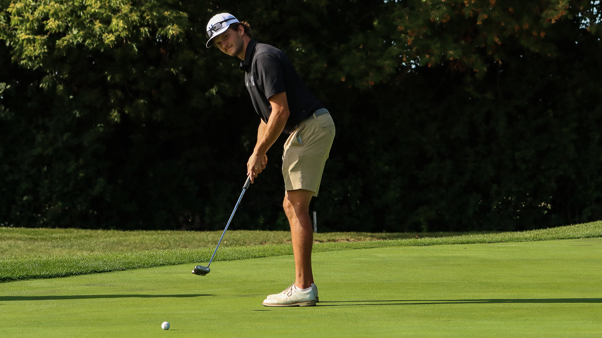 Tyler Fromolz golfing
