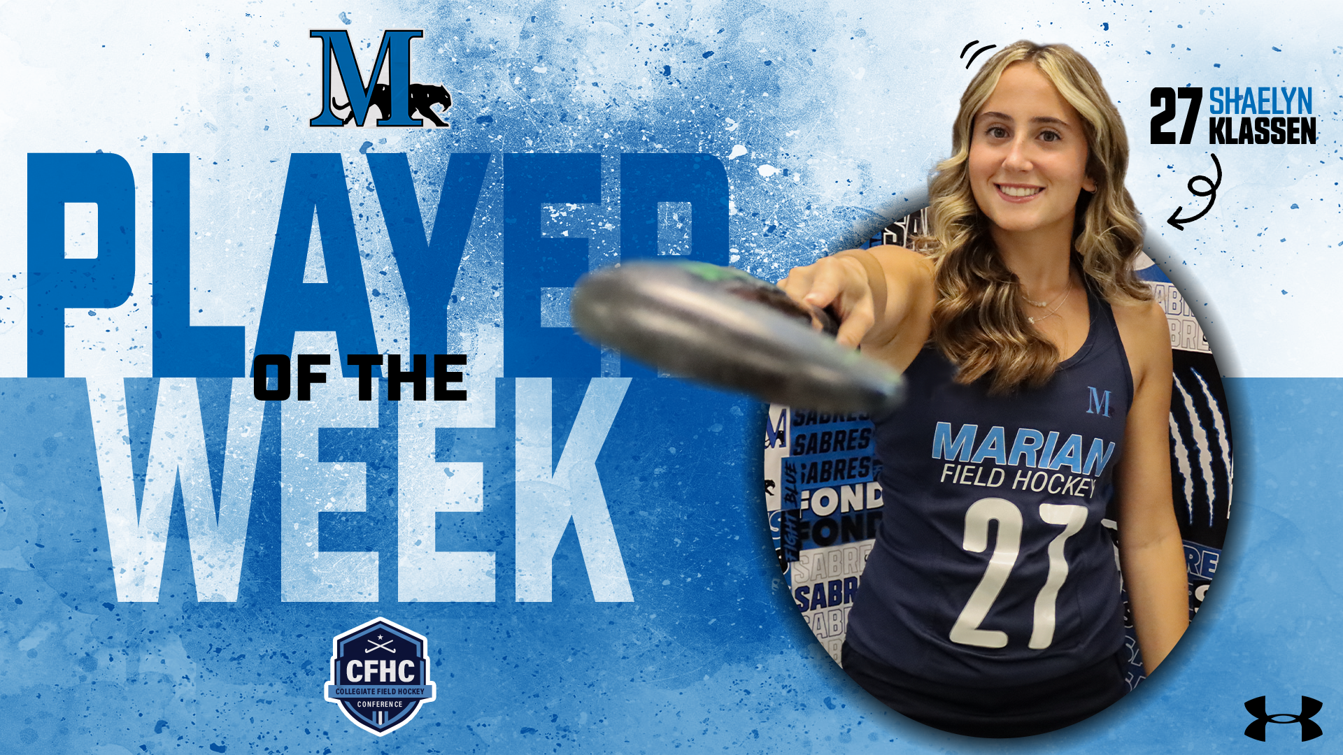Shaelyn Klassen Player of the Week graphic