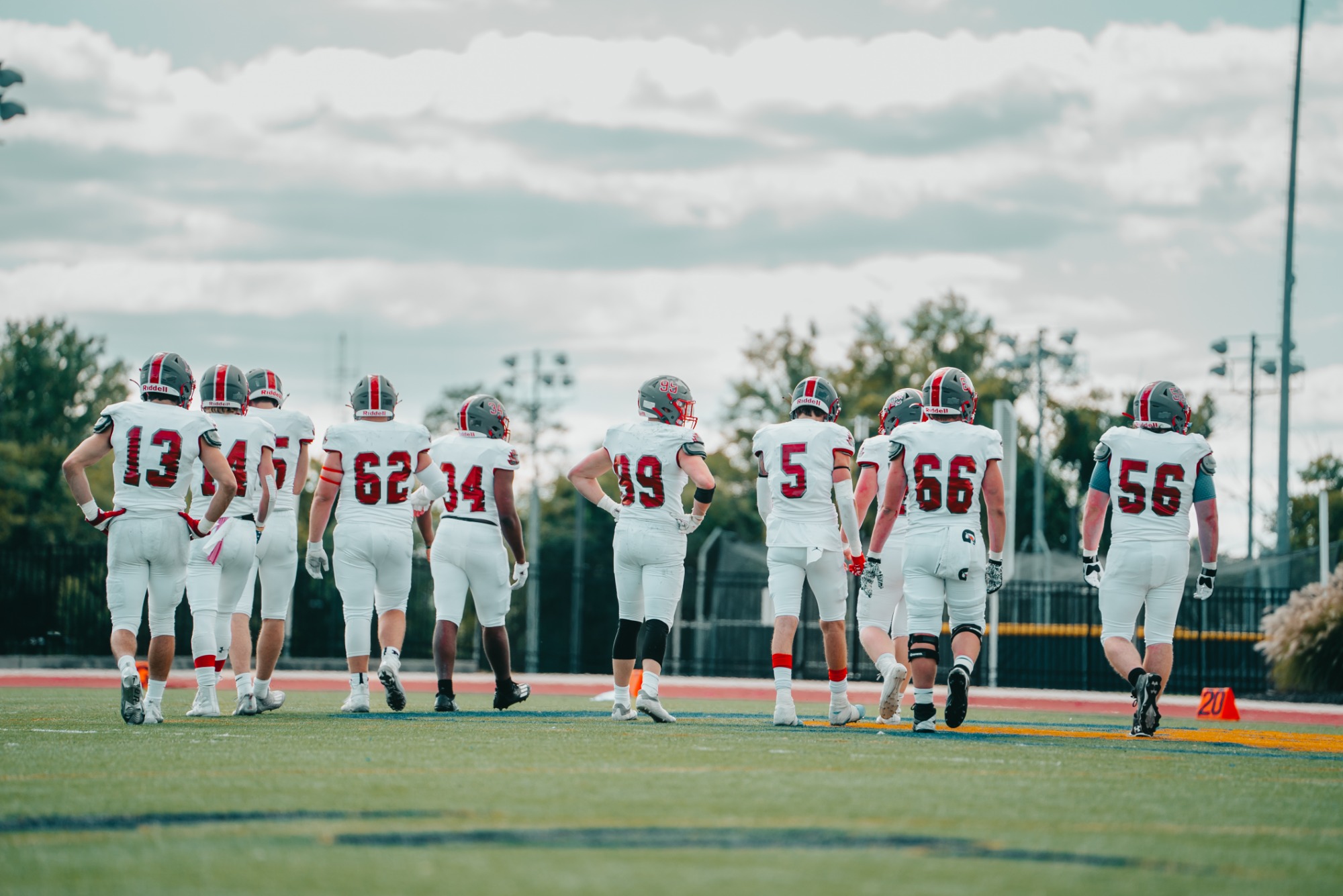 Club Football Offense on field 2022