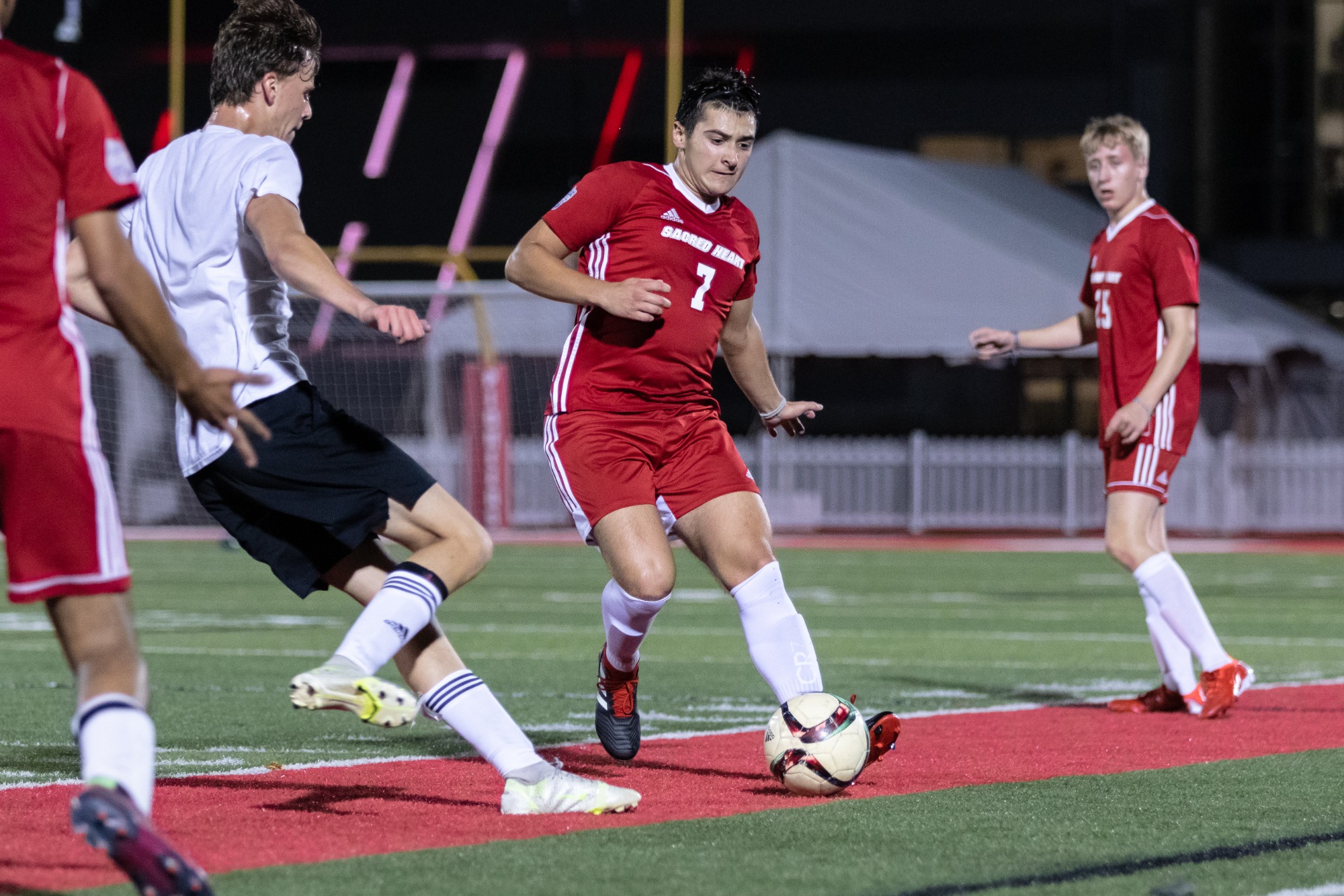 Sacred Heart University men's club soccer vs Yale at Campus Field 9/24/21
