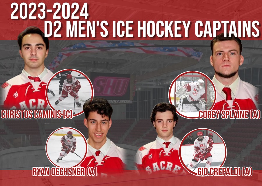 D2 Hockey Names Captains for 20232024 Season Sacred Heart Club Sports