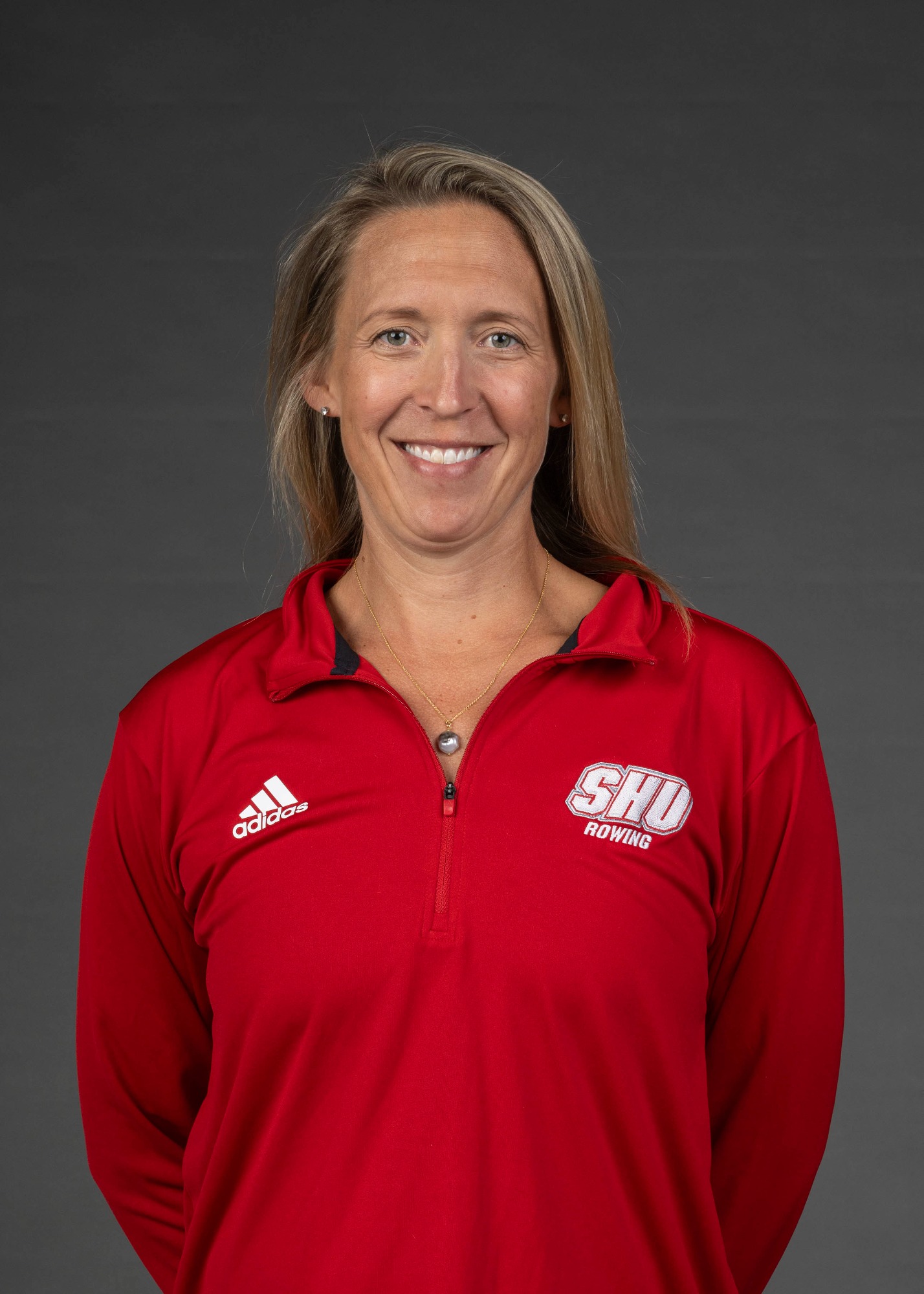 Assistant coach Stephanie Allgood. The SHU Women's Rowing team photos taken at the Pitt Center, Sacred Heart University, Fairfield, CT. Thursday, September 7, 2023. Photo by: Mark F. Conrad
