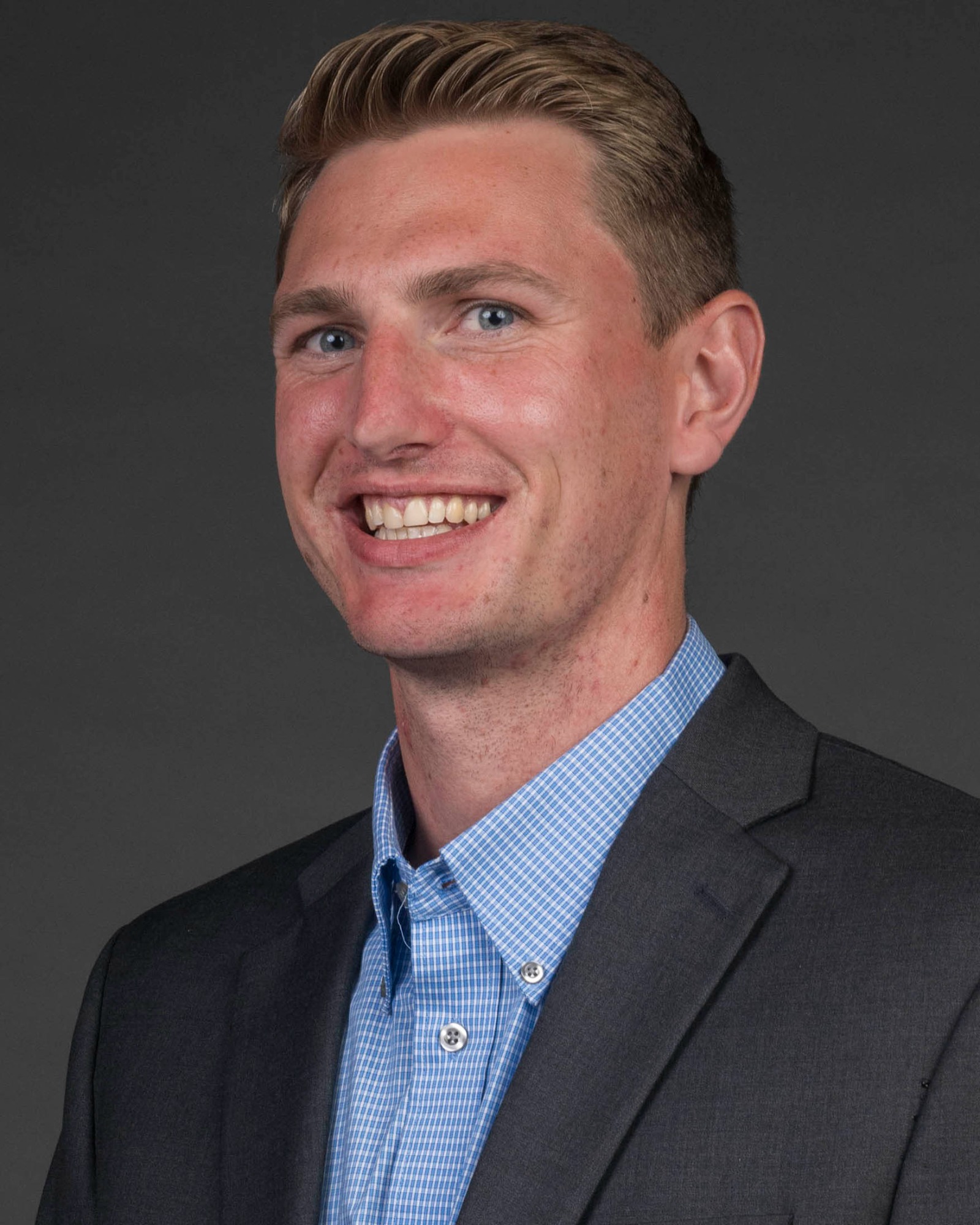Colin Bemis headshot photo taken at the Pitt Center, Sacred Heart University, Fairfield CT. Friday, August 11, 2023. Photo by: Mark F. Conrad