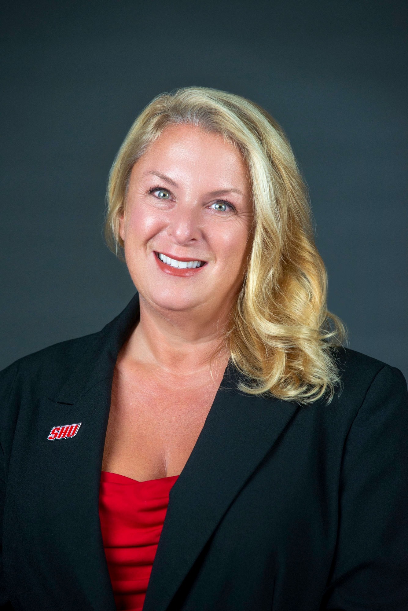 Sacred Heart University Director of Athletics Judy Ann Riccio - photo by Tracy Deer-Mirek 8/30/23