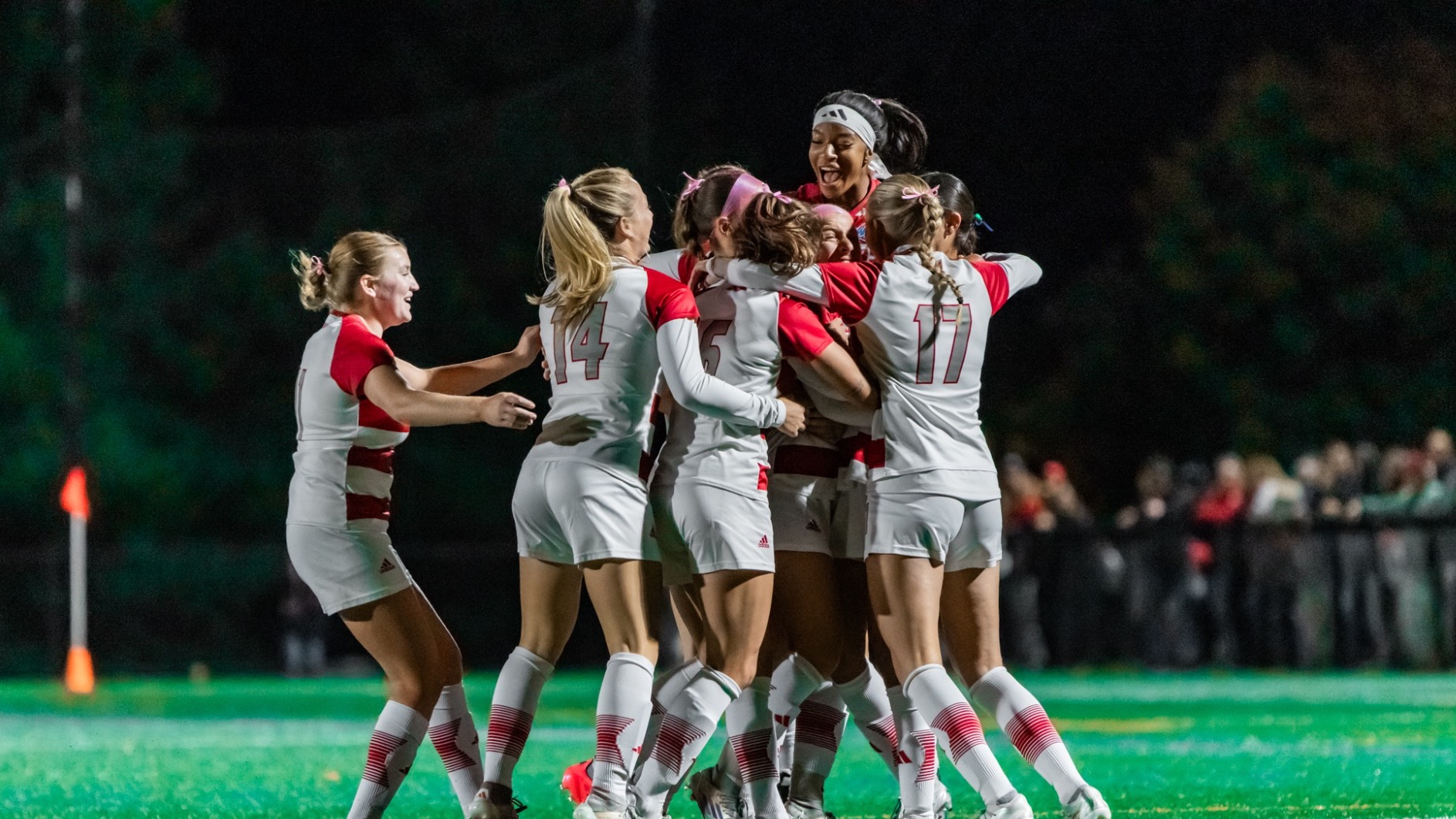 SHU WSOC Goal Celebration