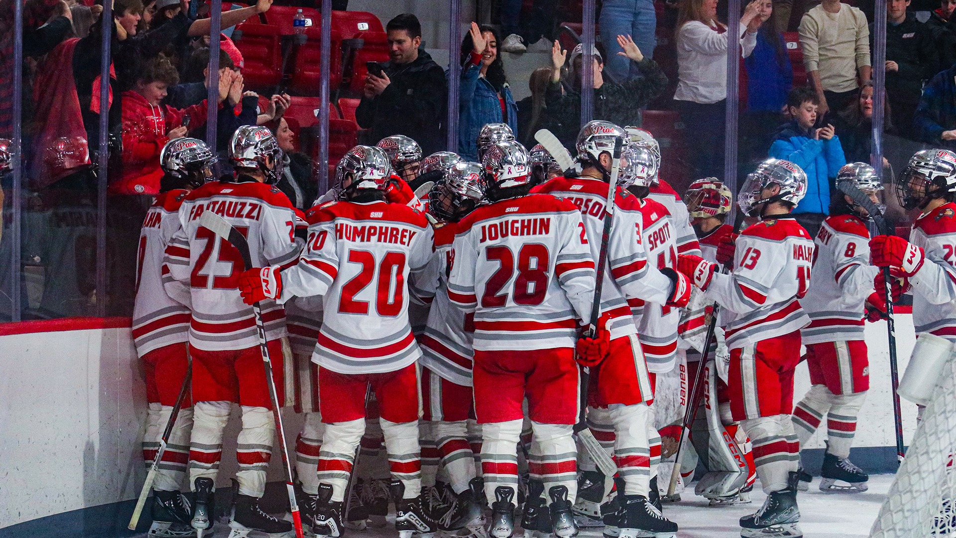 Adamson Caps Rally as Men’s Ice Hockey Scores 43 (OT) Win over AIC