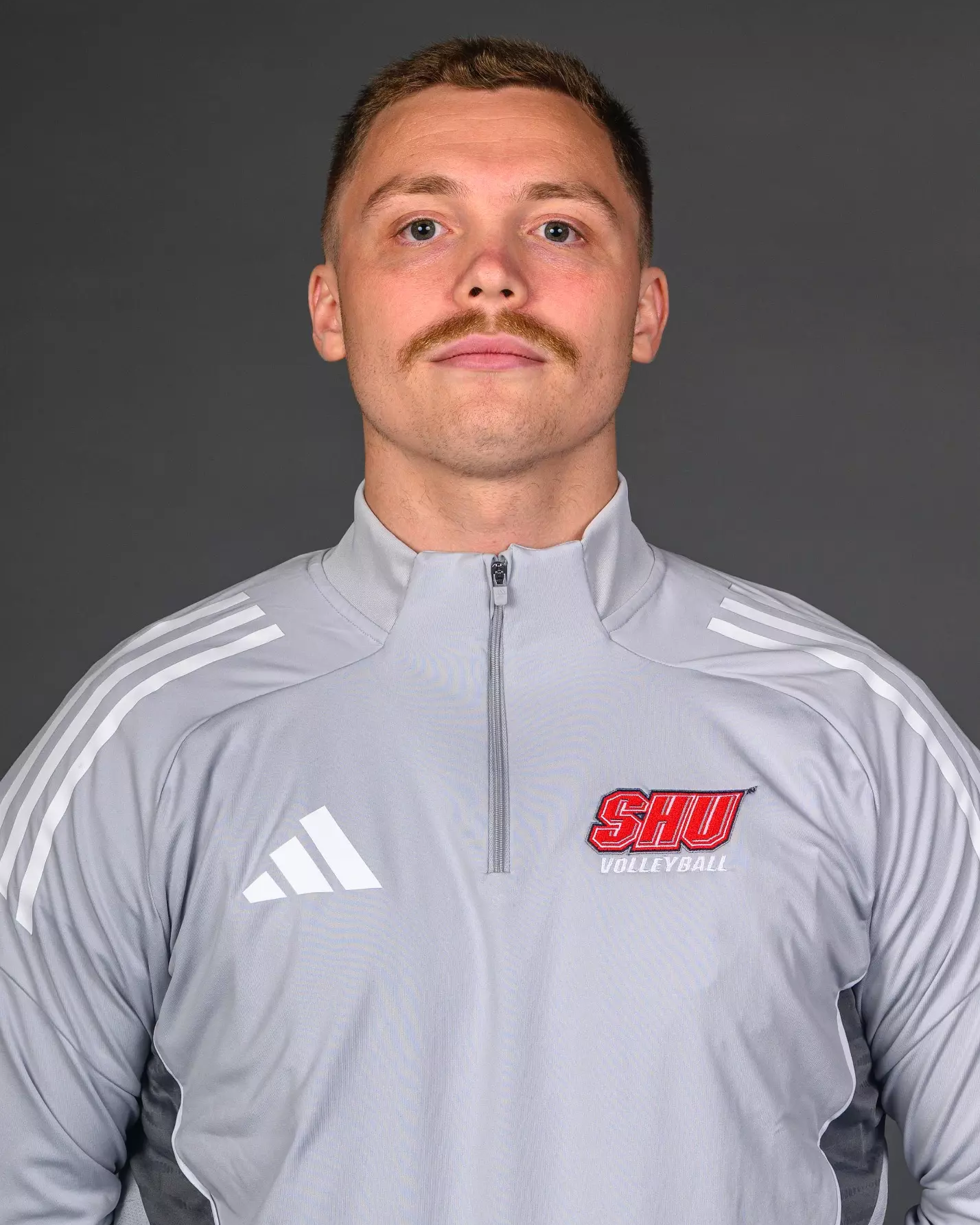Dan Ward, Assistant Coach. The SHU Men's Volleyball, Women and Men's Wrestling, and Dance teams held their Media Days today at the William Pitt Center, Sacred Heart Universary, Fairfield CT. Sunday, September 28, 2025. Photo by: Mark F. Conrad