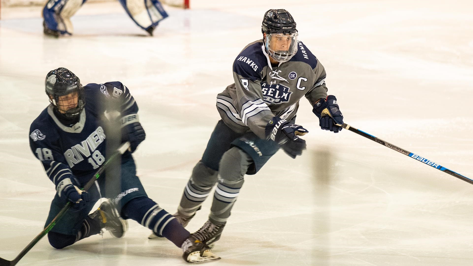 Trevor Hott 202122 Men's Ice Hockey Saint Anselm College