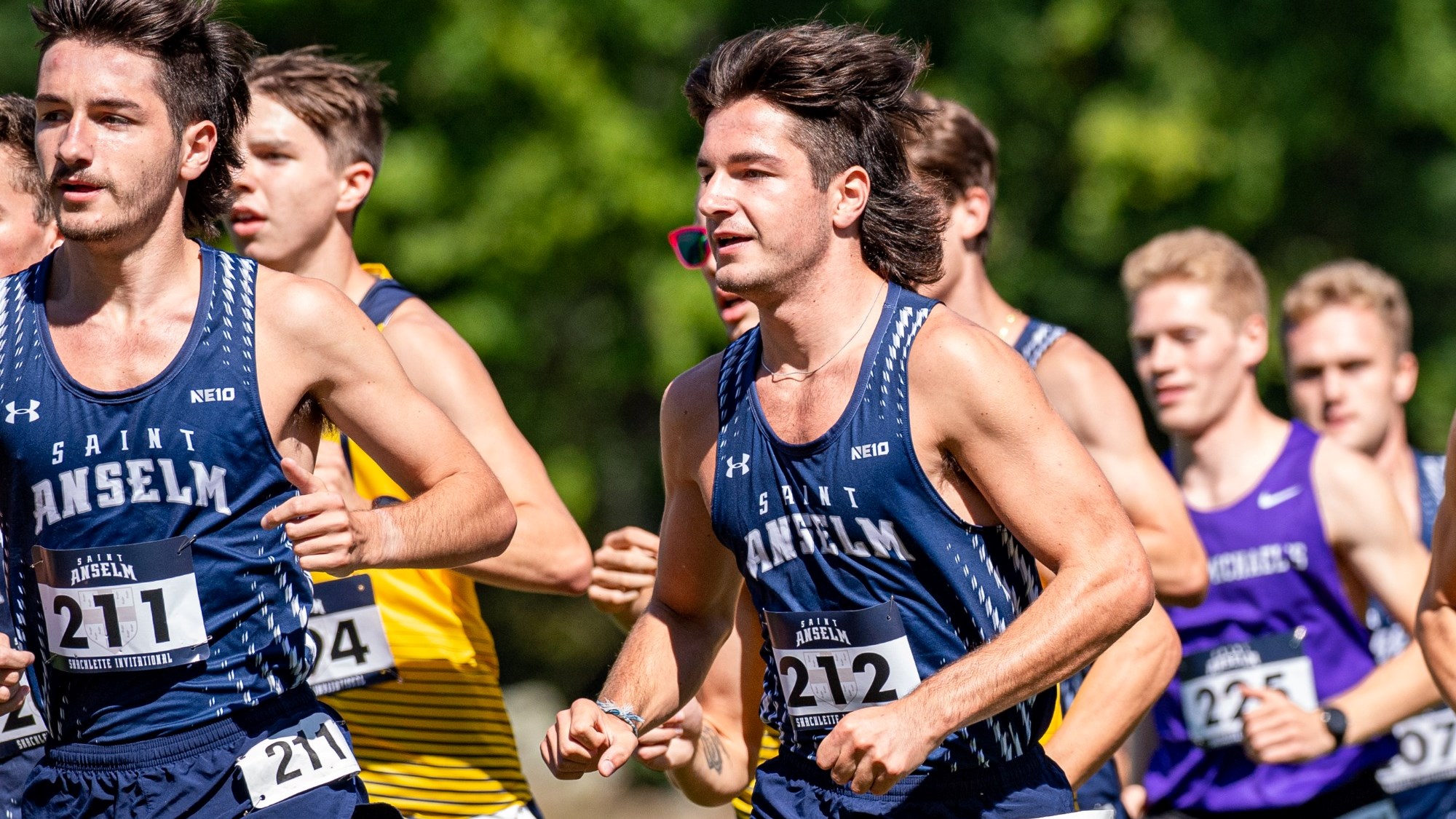 Tyler Scopelites 2023 Men's Cross Country Saint Anselm College