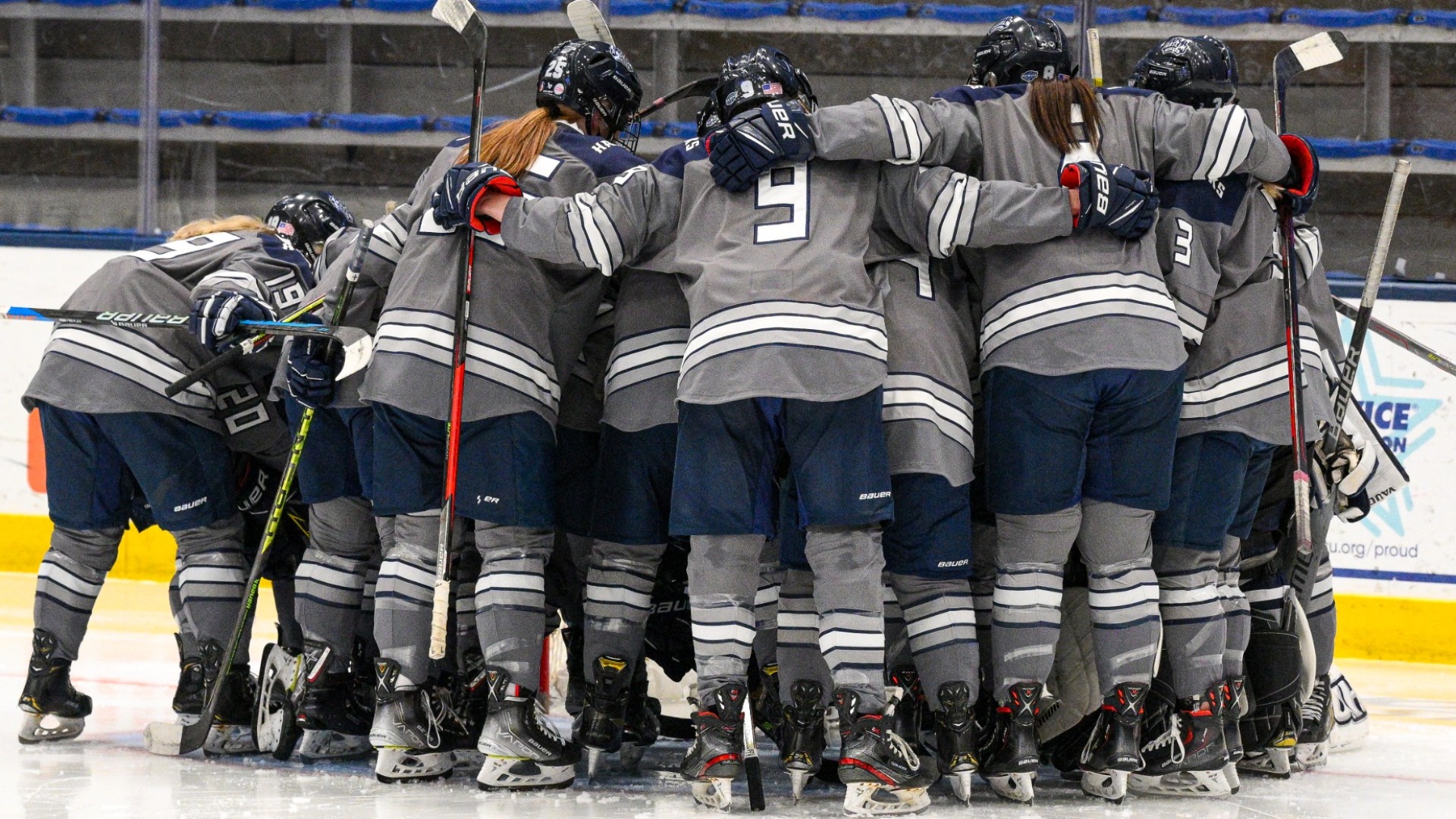 Women's ice hockey falls to LIU in NEWHA Championship, 20 Saint