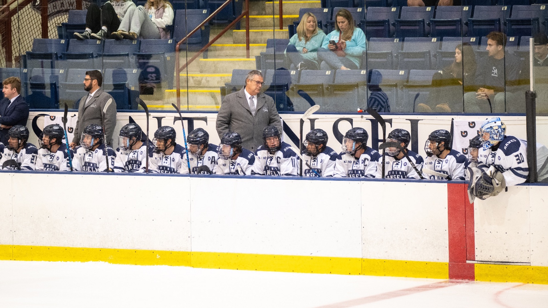 Men #39 s Ice Hockey Blanked by Saint Michael #39 s Saint Anselm College