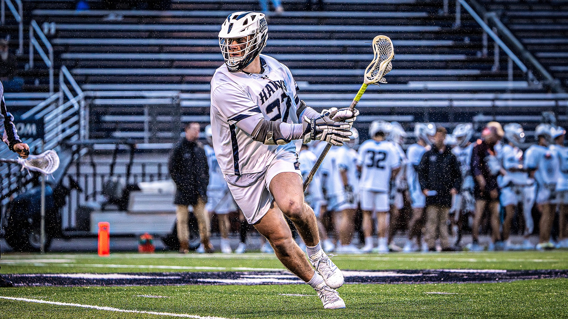 Balanced Offense Carries No. 8 Men's Lacrosse to Sixth Straight Win