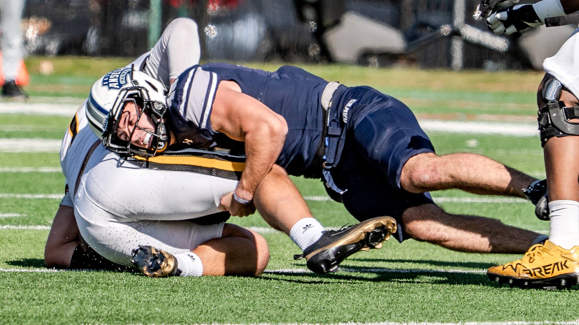 Paganis makes tackle