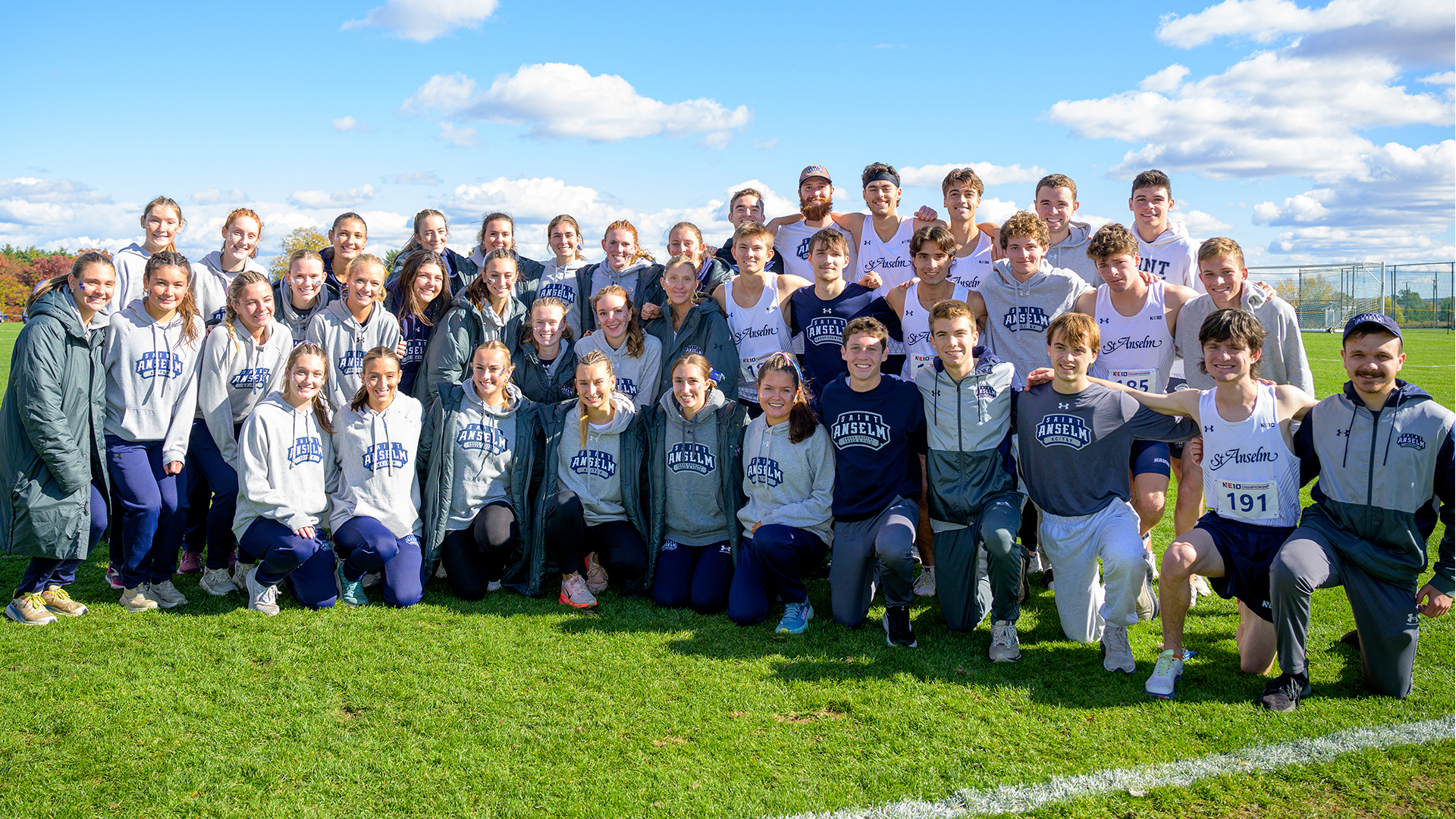 XC Team at NE10 Championship