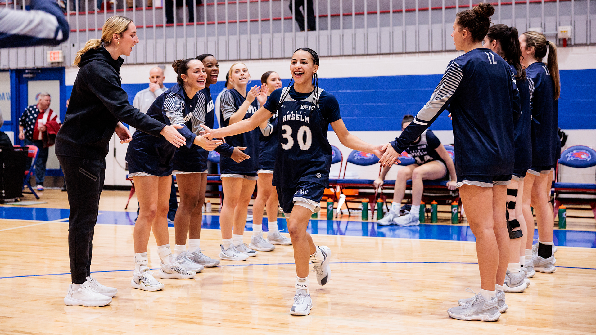 Tatum Forbes pregame introductions