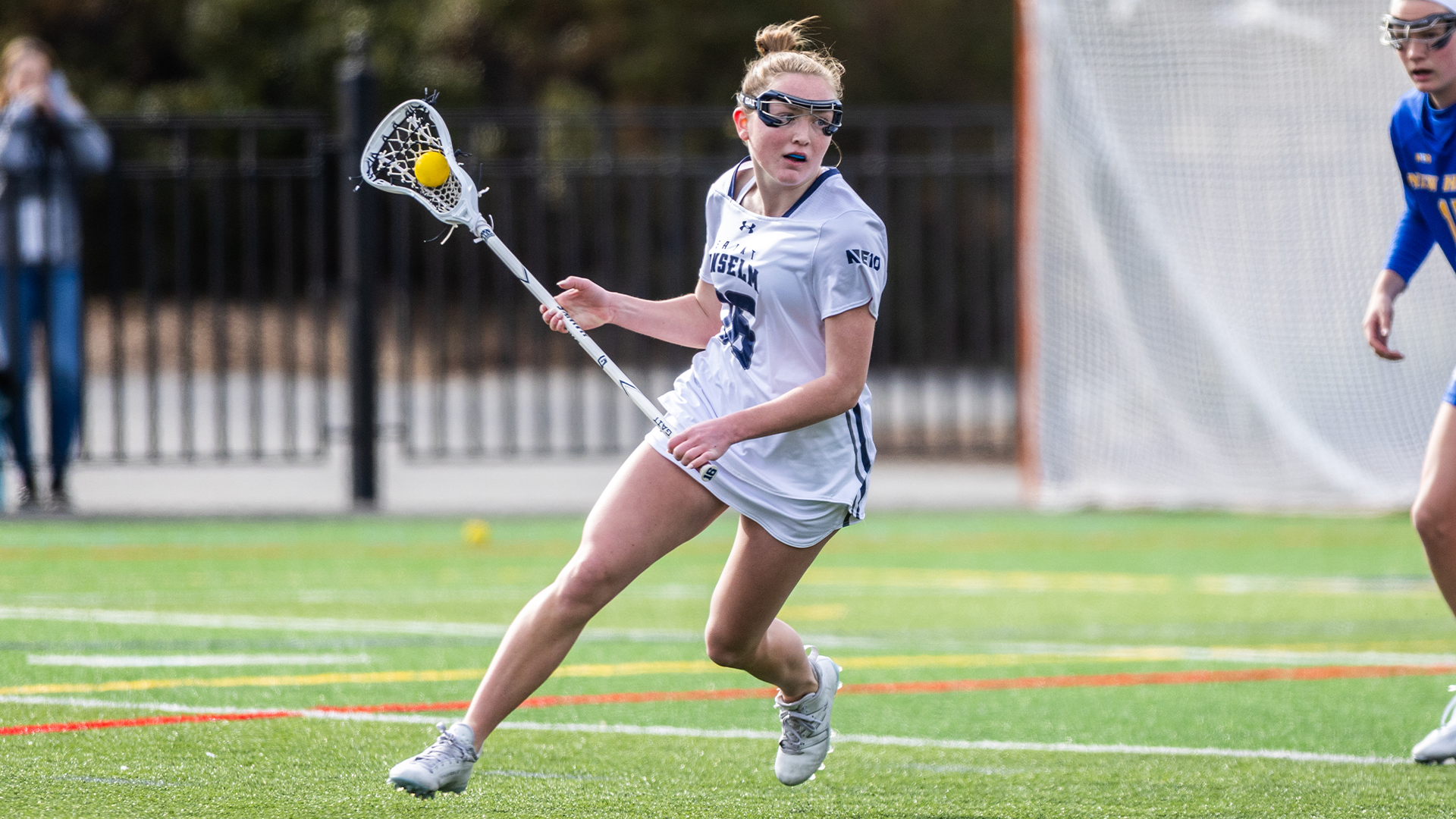 Ayla McDermod with ball