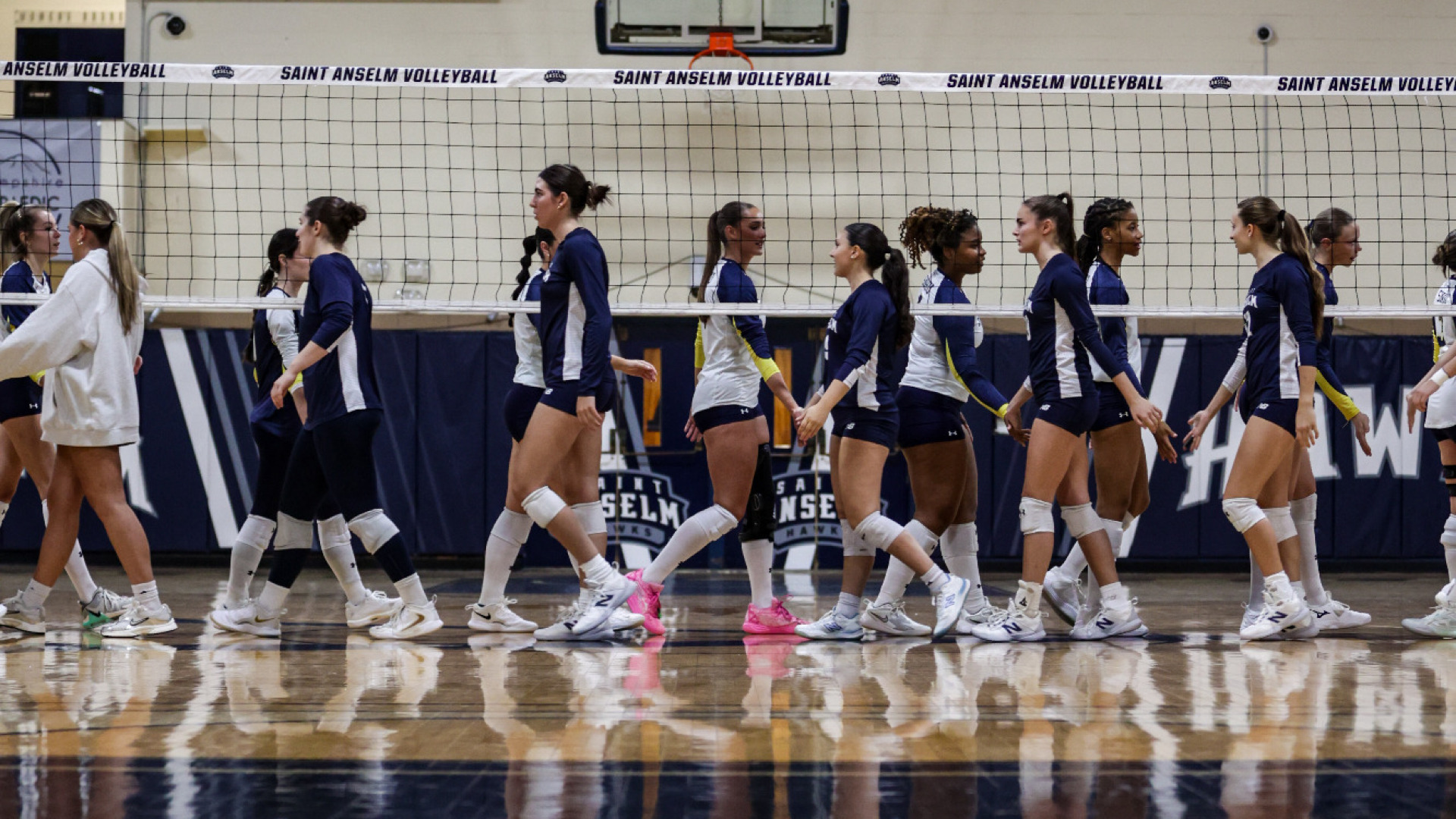 VB Team Handshake Line