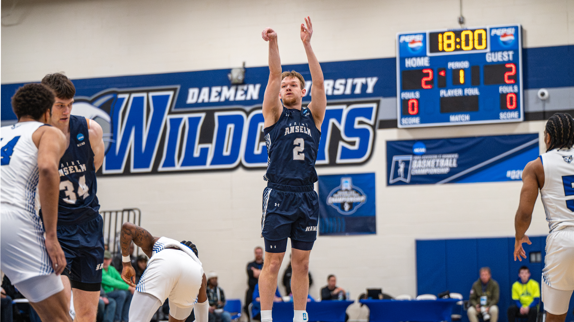 Josh Morissette takes three against Daemen in East Region Championship
