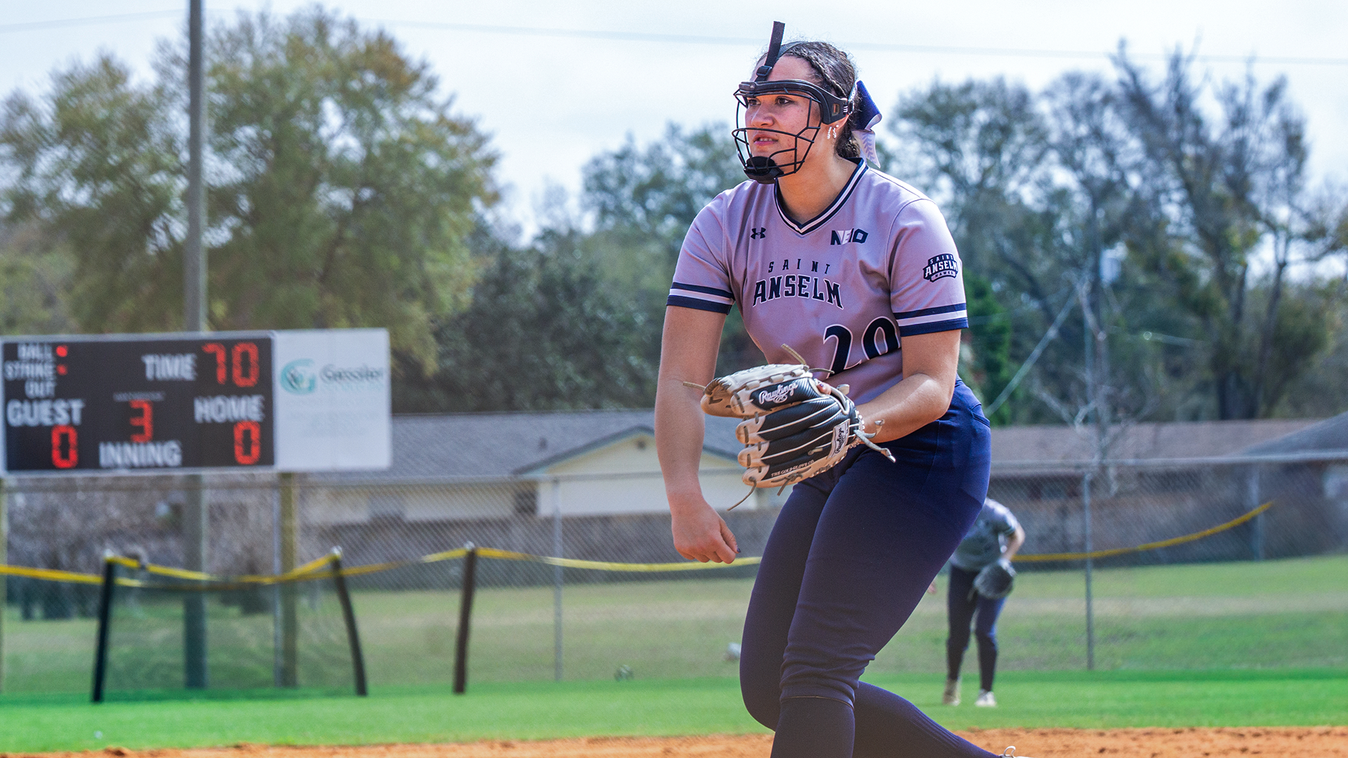 Kendra Lee action shot at the spring games
