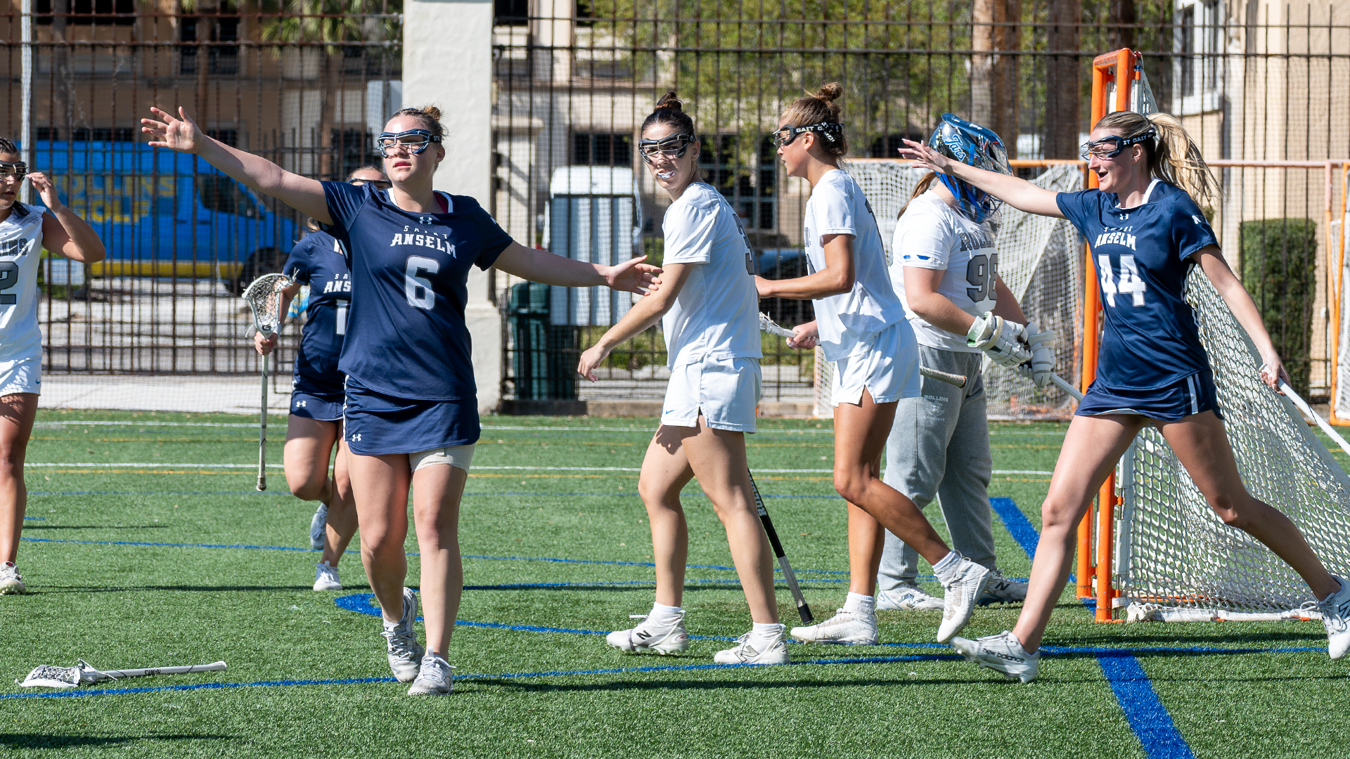 Rowley and Herrick celebrate goal