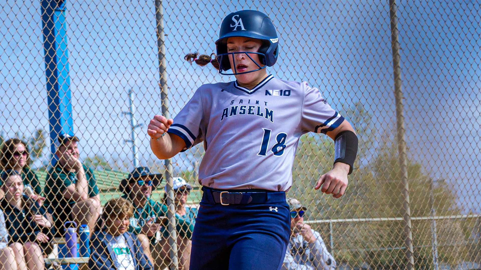 Katie Fox action shot at the Spring Games