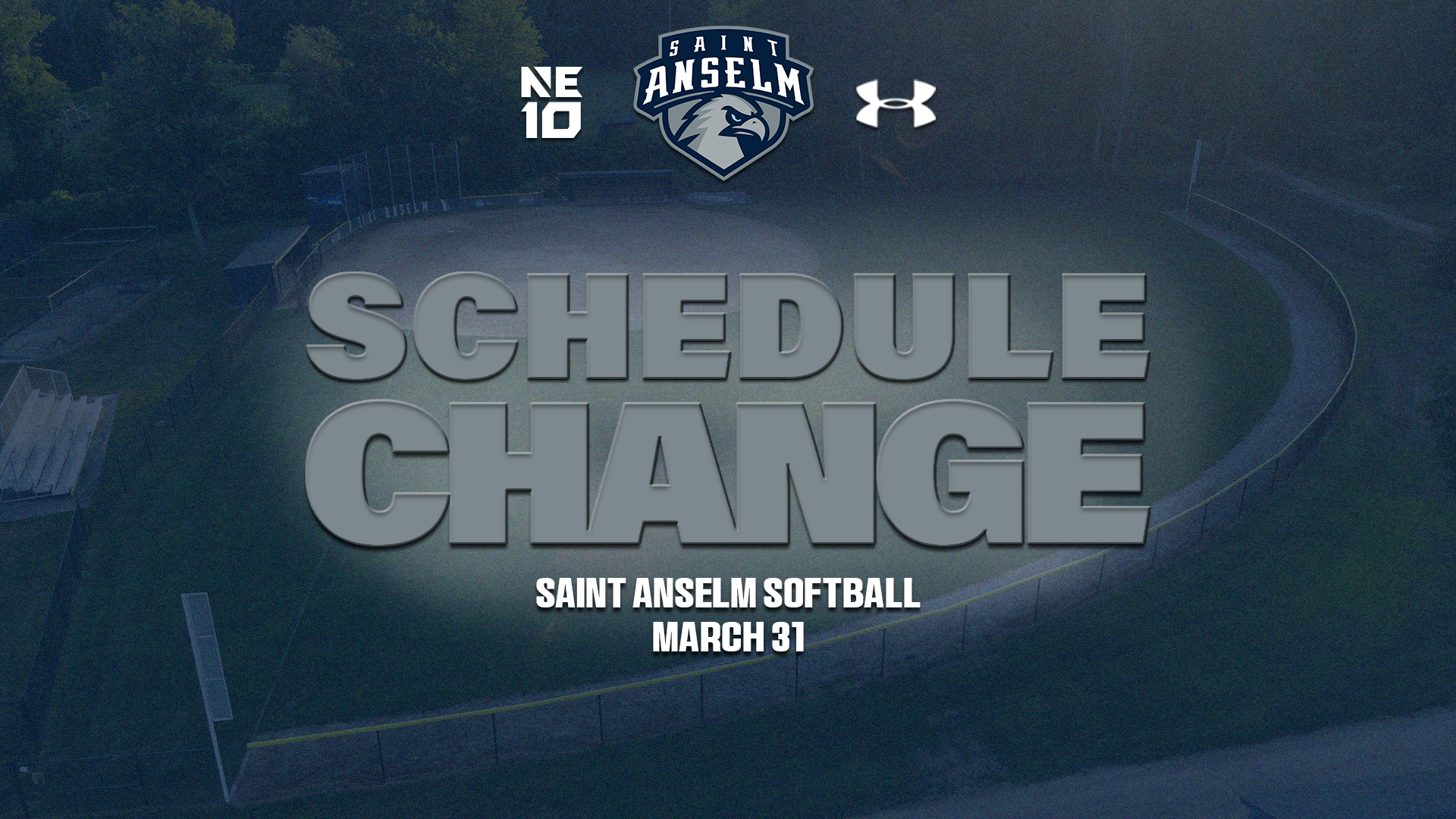 SB Schedule Change 3/31
