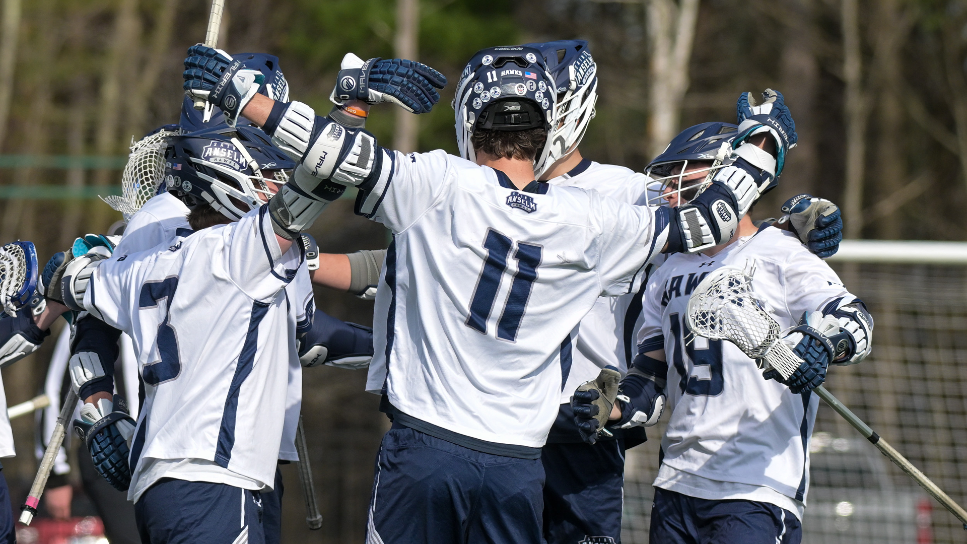Team celebrates goal