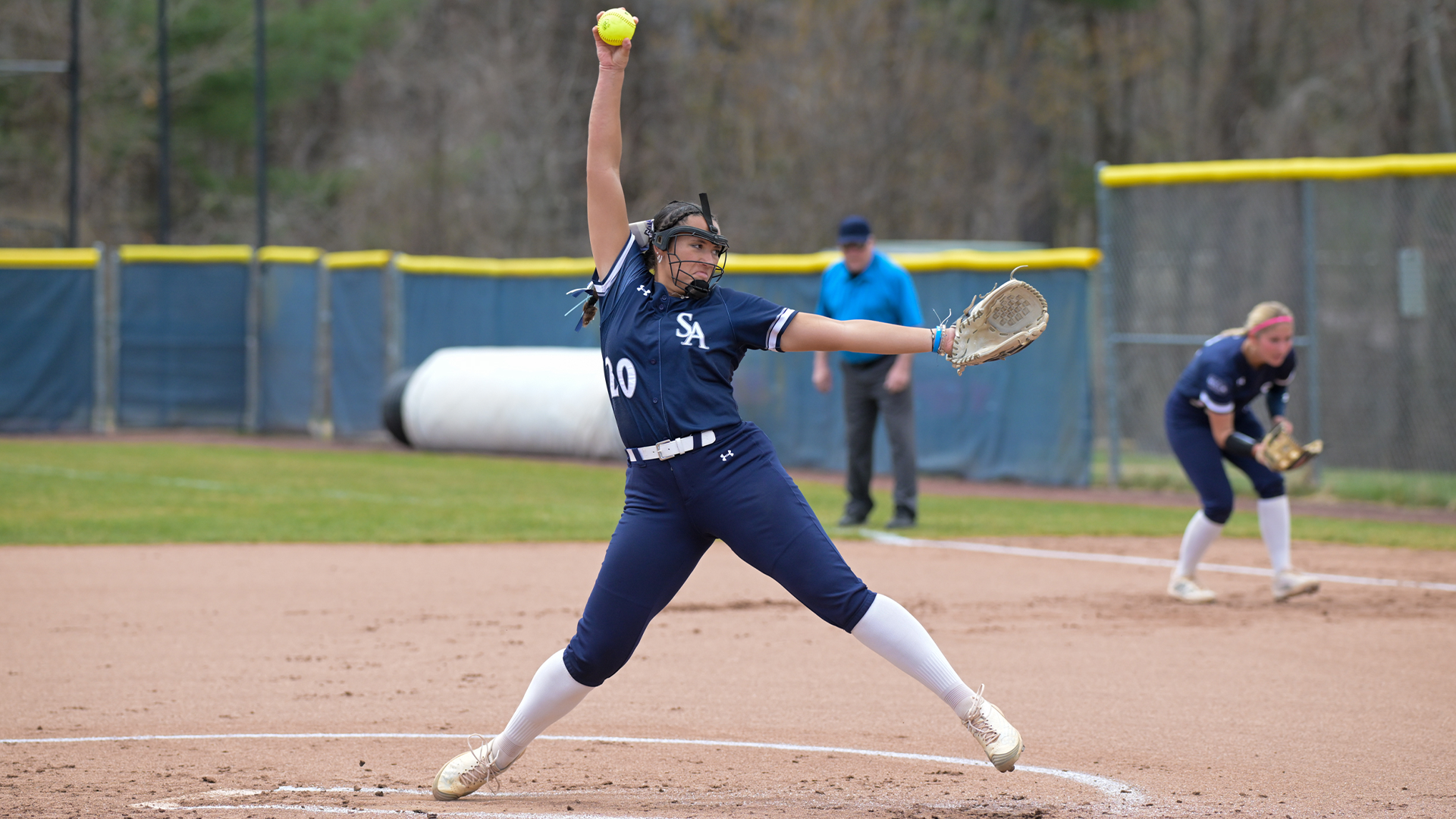 Kendra Lee in the circle at SNHU