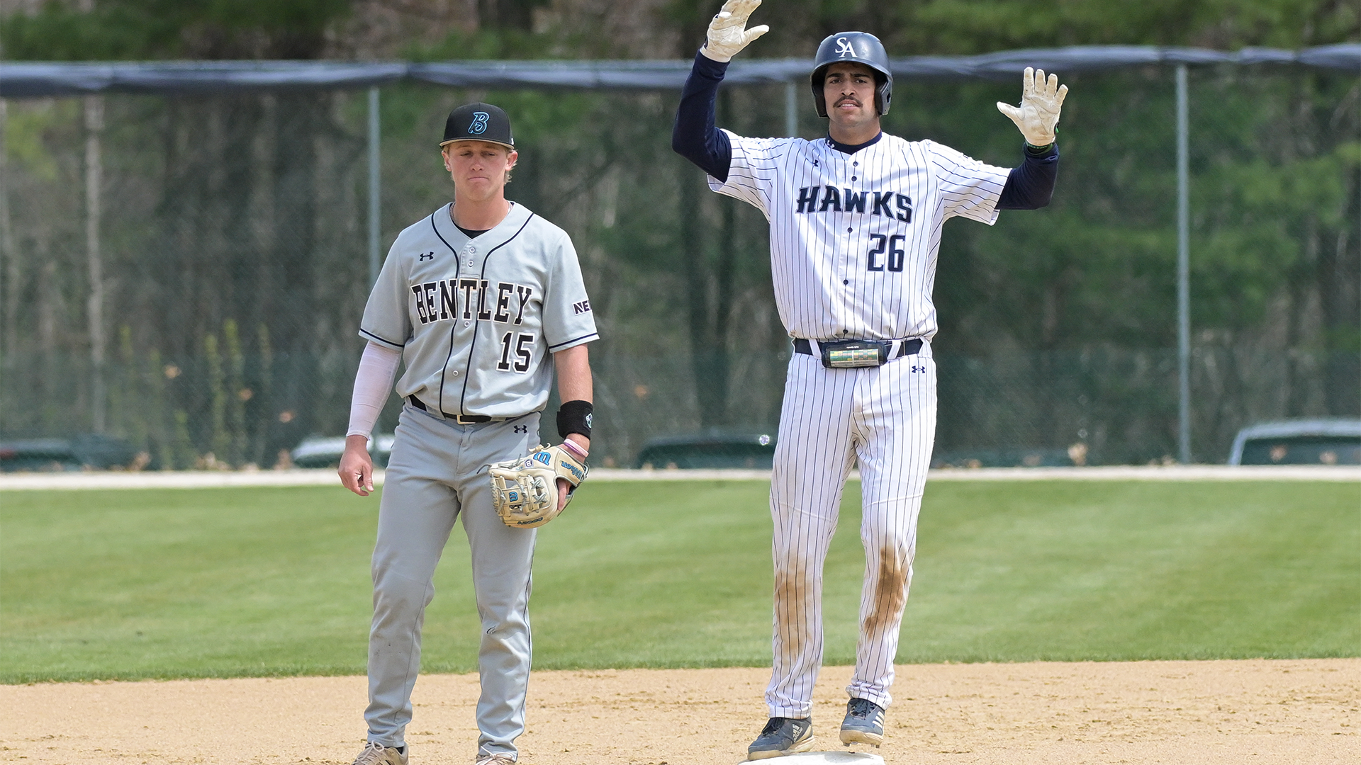 Gonzalez celebrates double