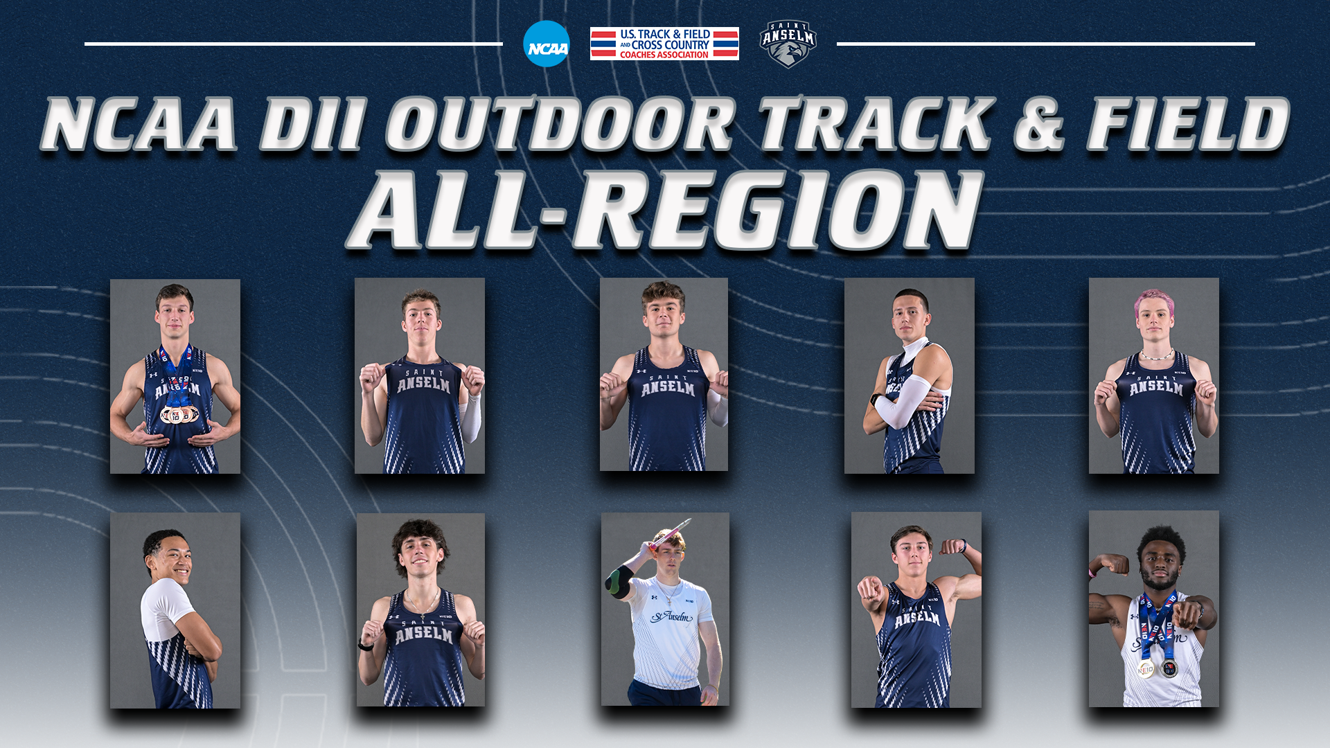 Men's OTF USTFCCCA All-Region Graphic