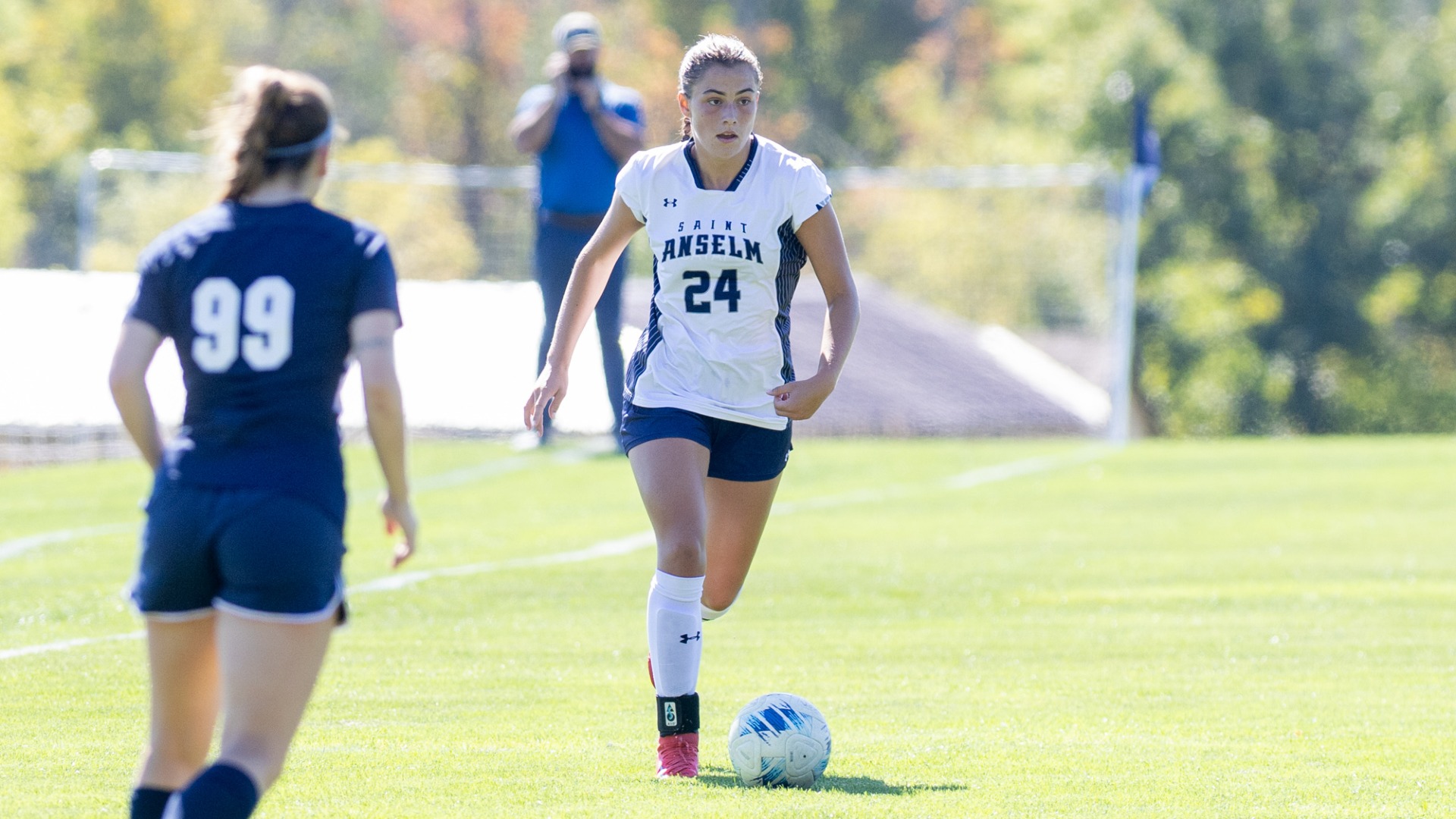 Kaitlyn LeBrun with the Ball