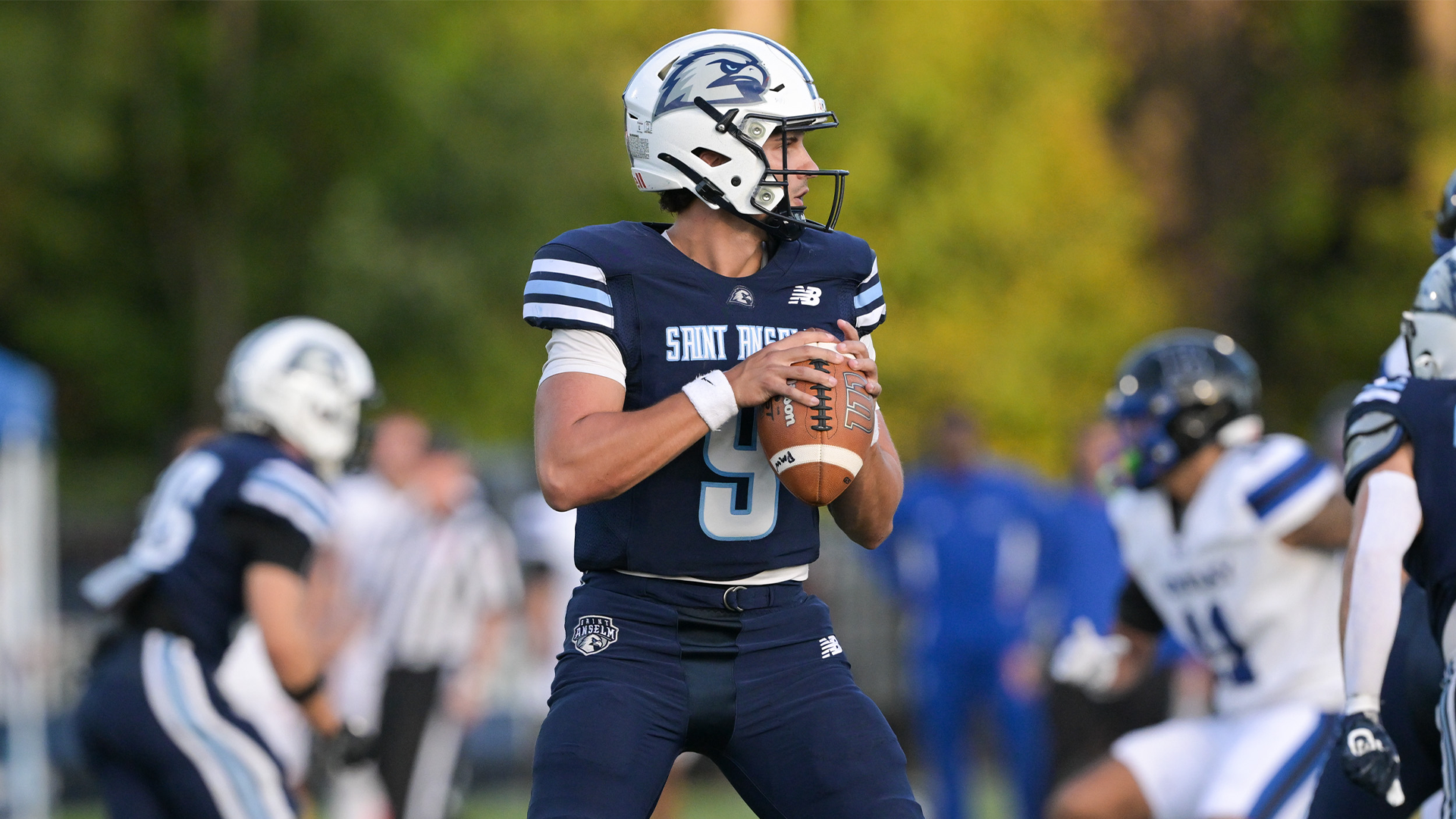 Nick Caro looks for opener receiver