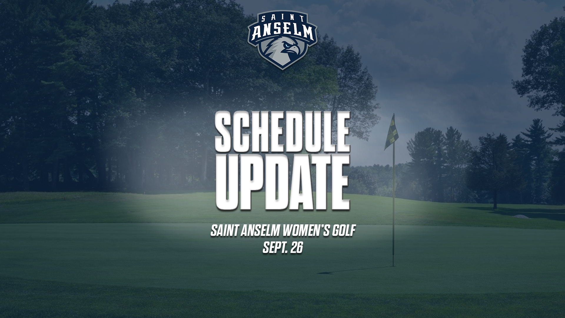 WGolf schedule change release