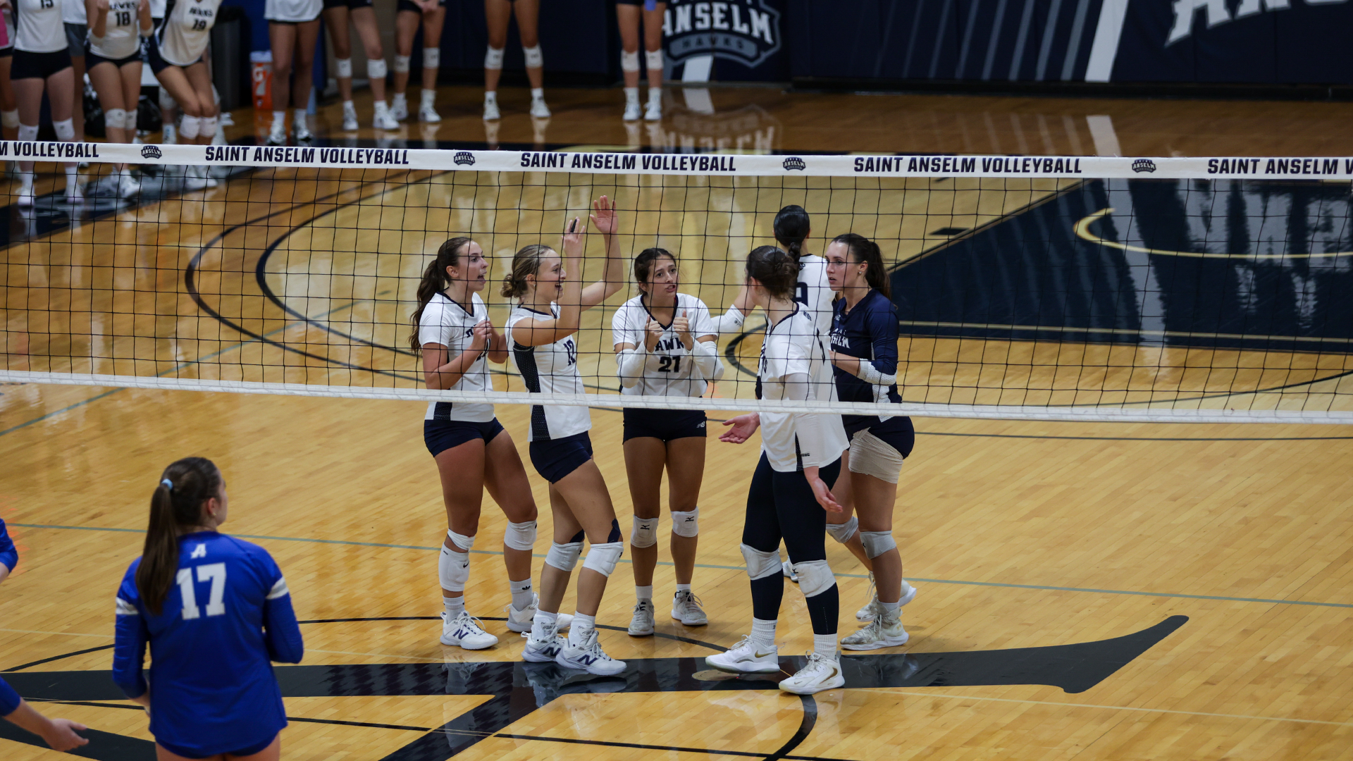 VB Team Huddle Celebration