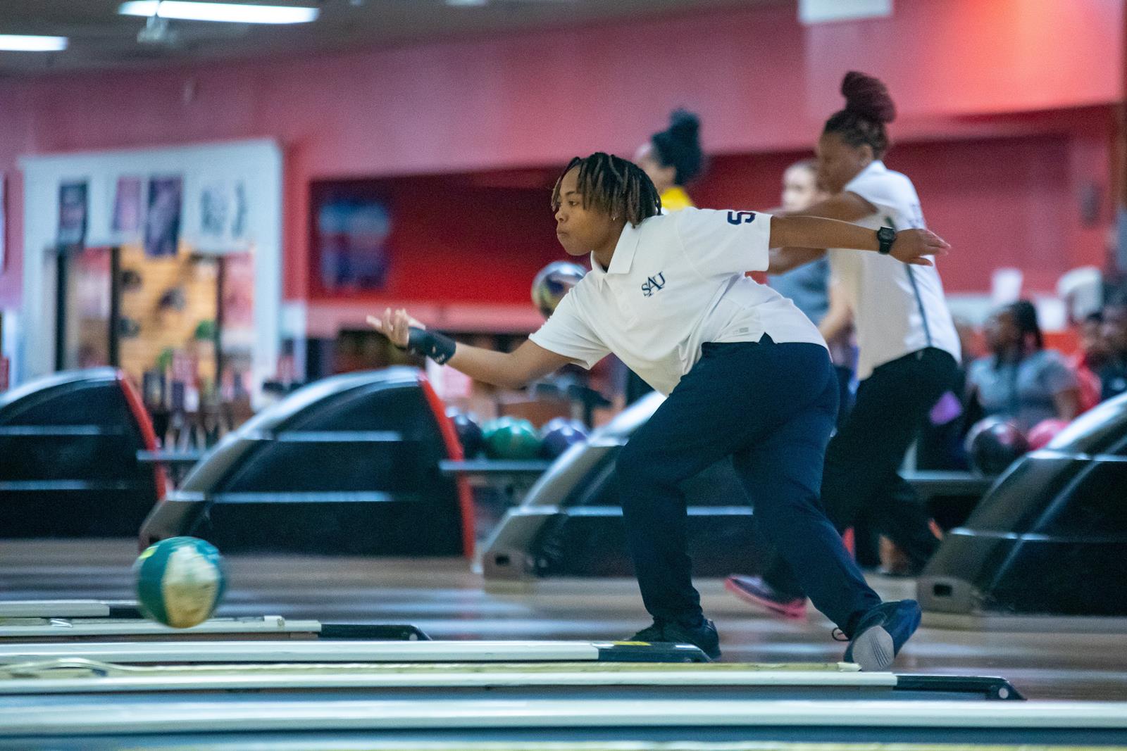 La'Tricha Parks At CIAA Bowling Event II