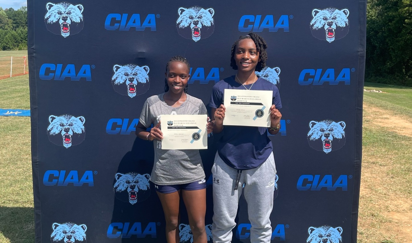 Taymar Smith & Abijah Jepkemboi at Blue Bear XC Invitational