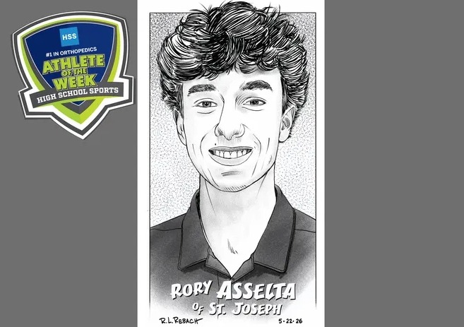 Asselta named athlete of the week
